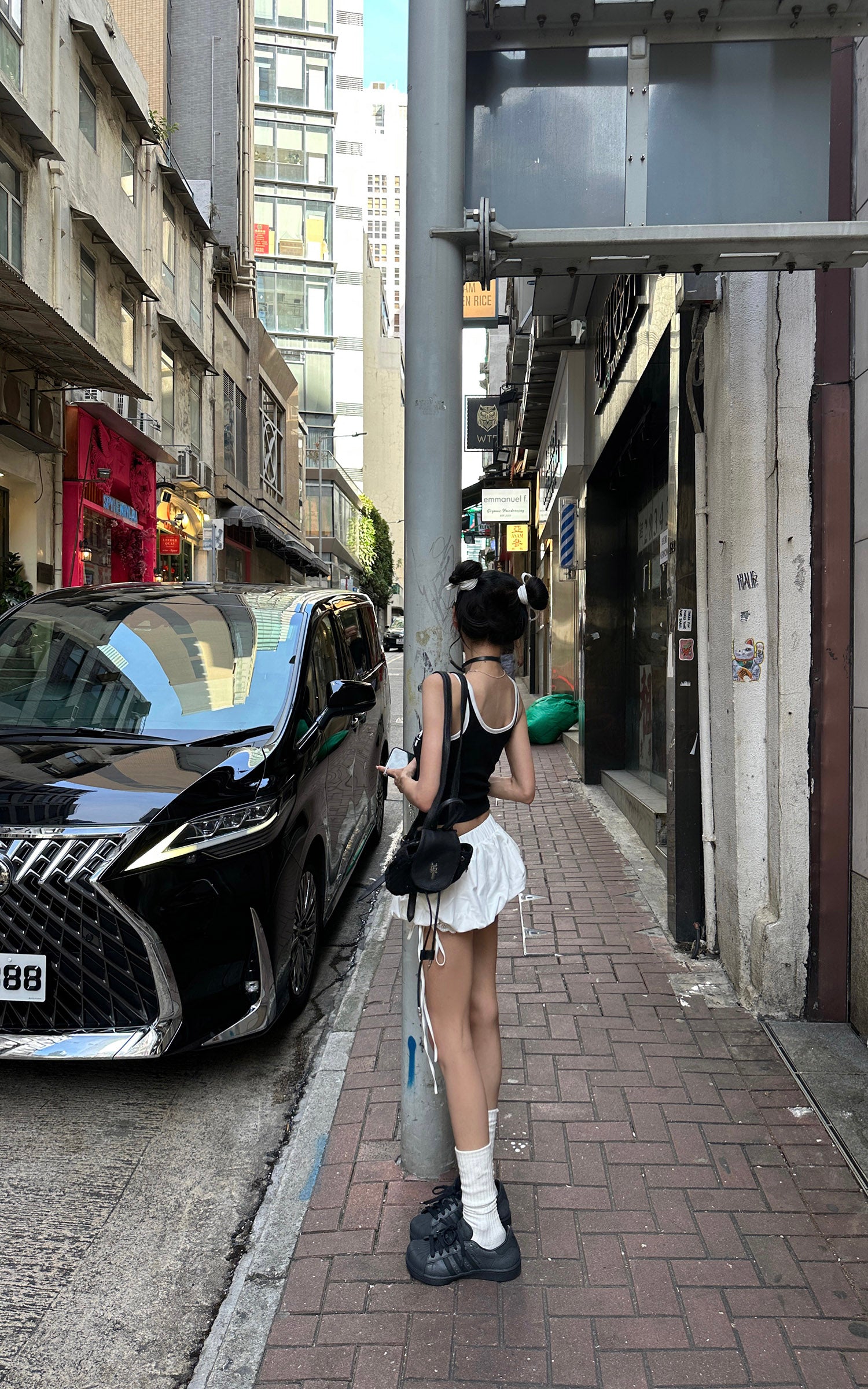 WARDEN EDGE Balloon Shorts with Lace Insets and Adjustable Drawcords - PINKPARKS