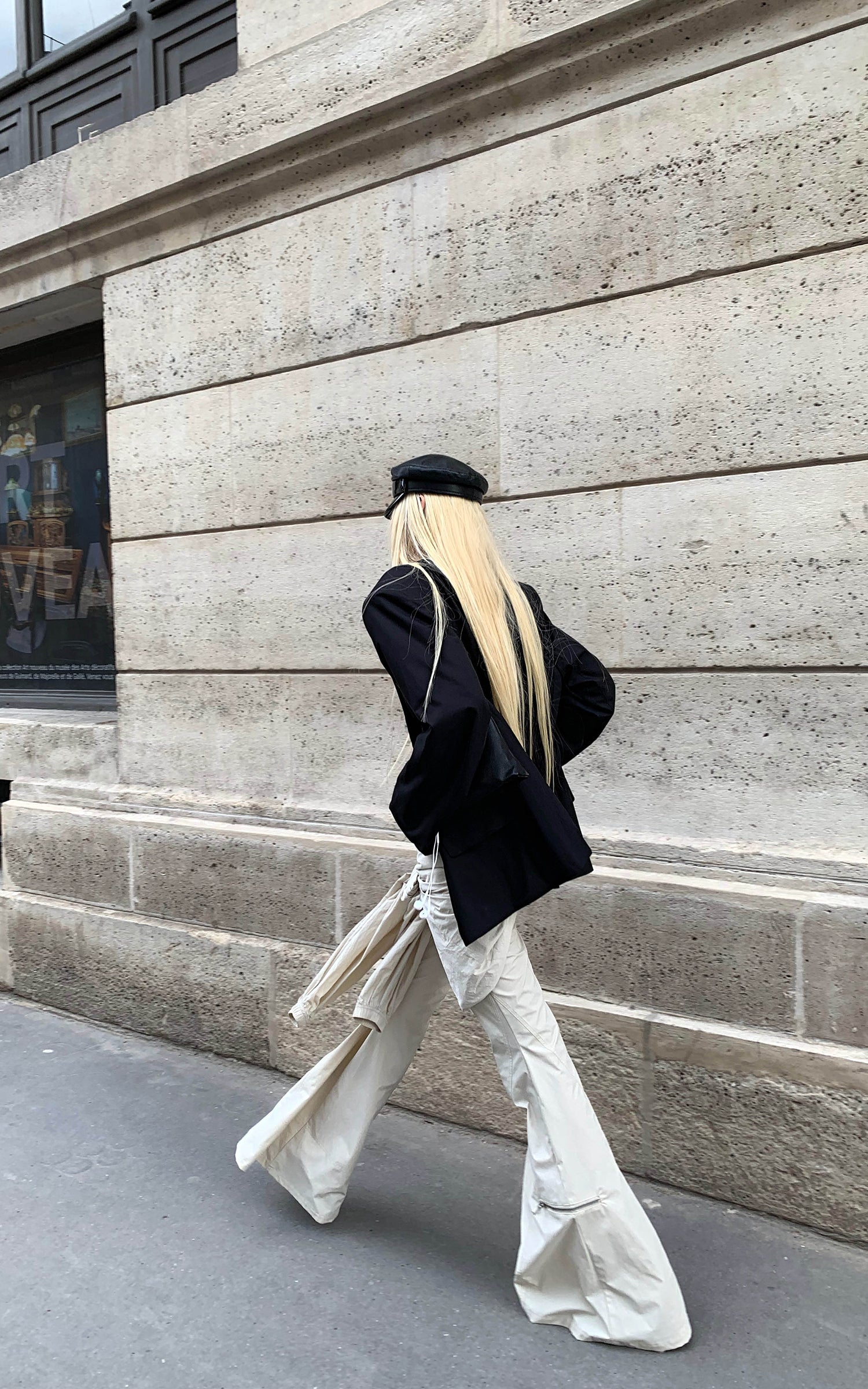 Rase le sol ノットディテール フレアカジュアルパンツ