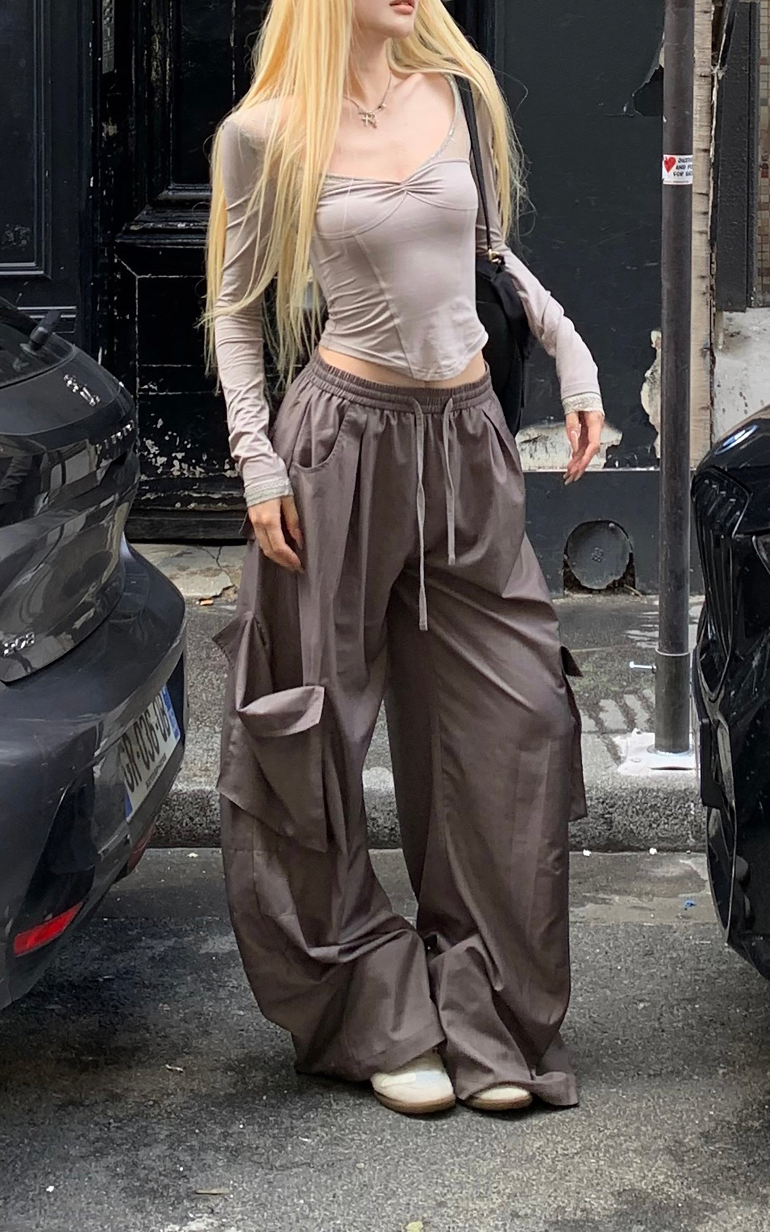 Rase le sol ルーズカーゴポケットパンツ