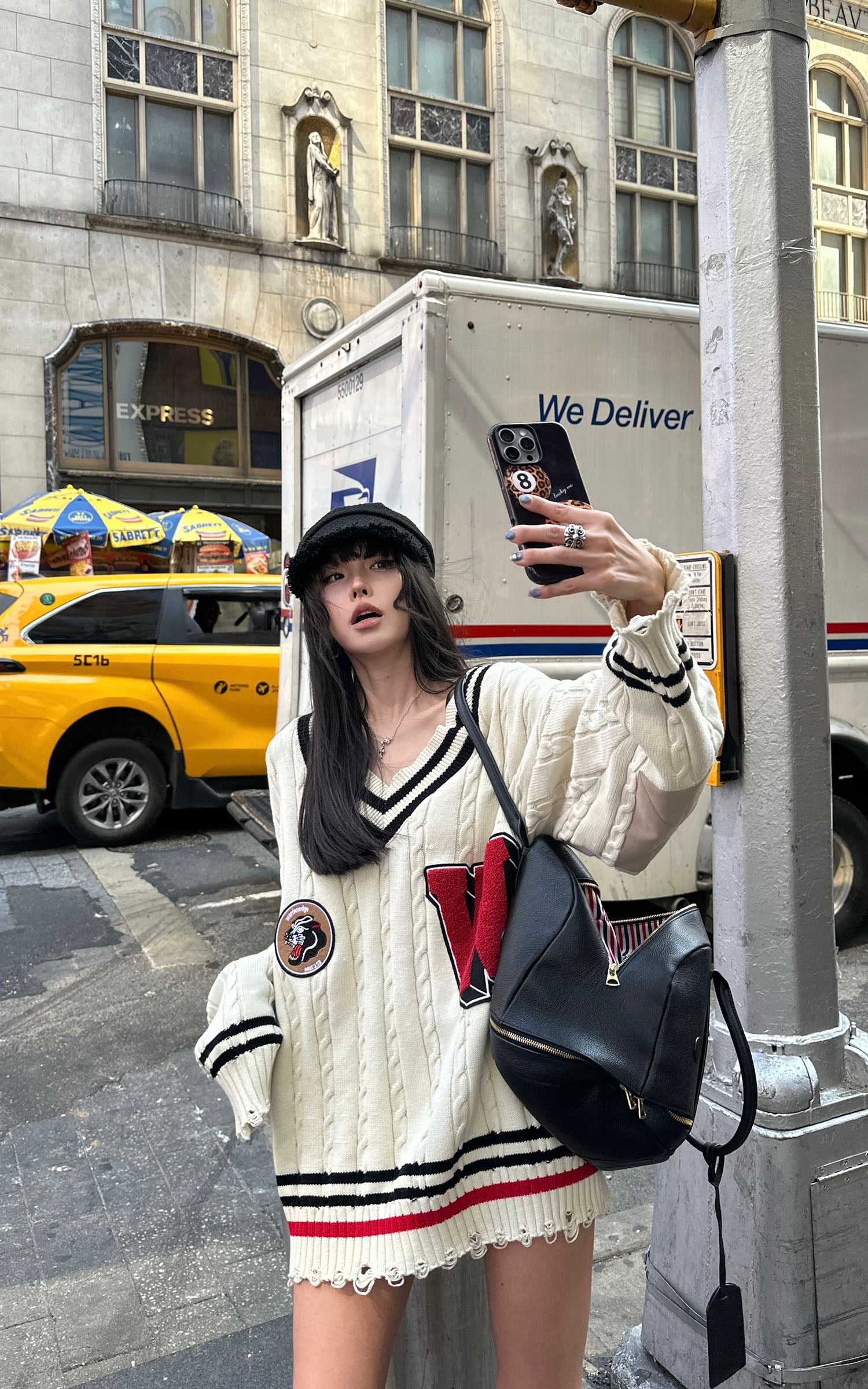 WARDEN EDGE オーバーサイズバルティニットセーター