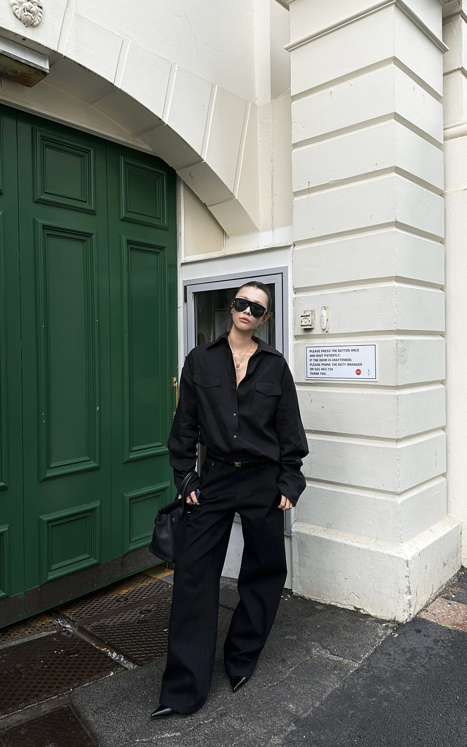 0122stepll ヴィンテージ ストレートレッグ トラウザーズ