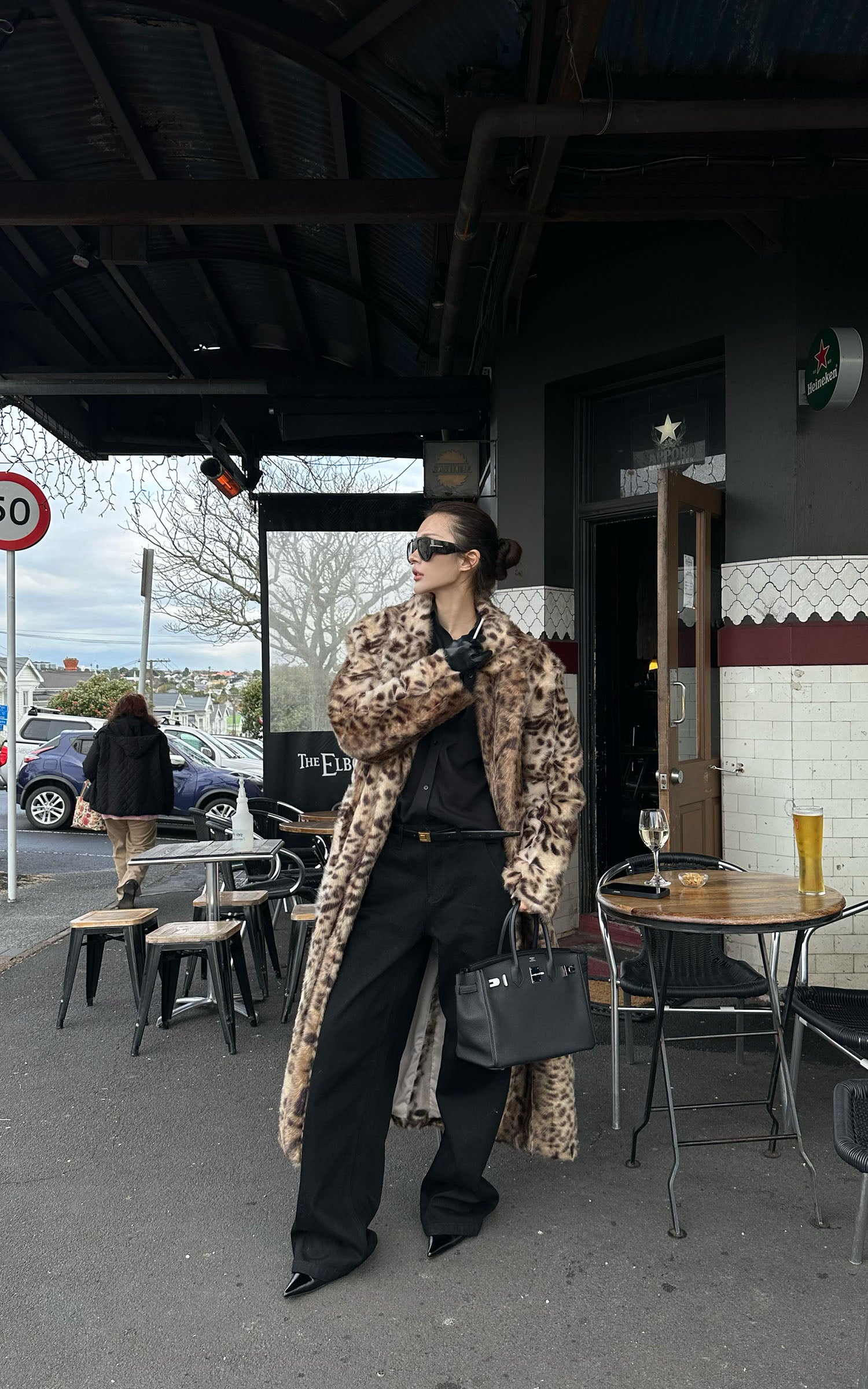 0122stepll ヴィンテージ ストレートレッグ トラウザーズ