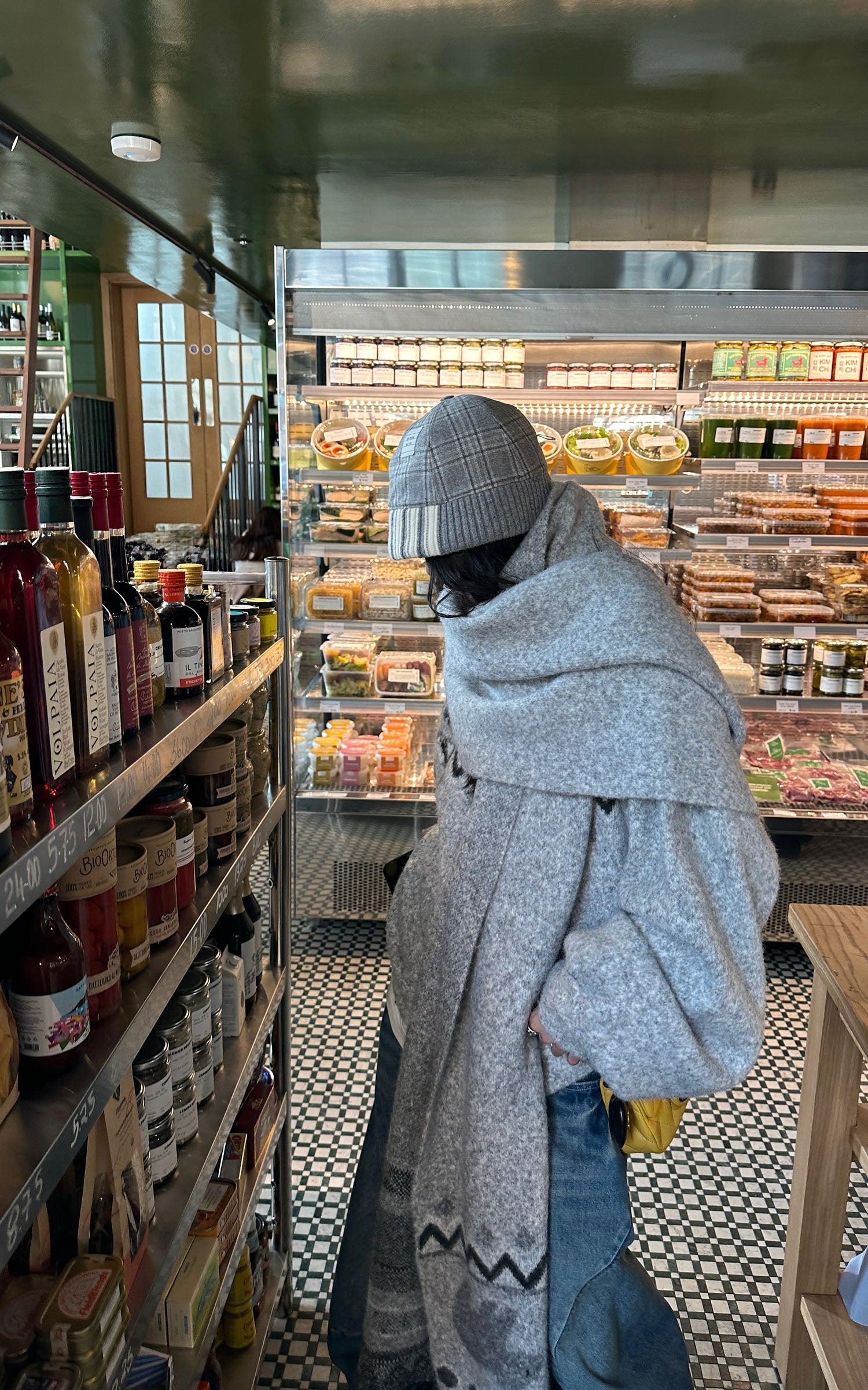 WARDEN EDGE ポーラージャカードニットセーター &amp; スカーフセット