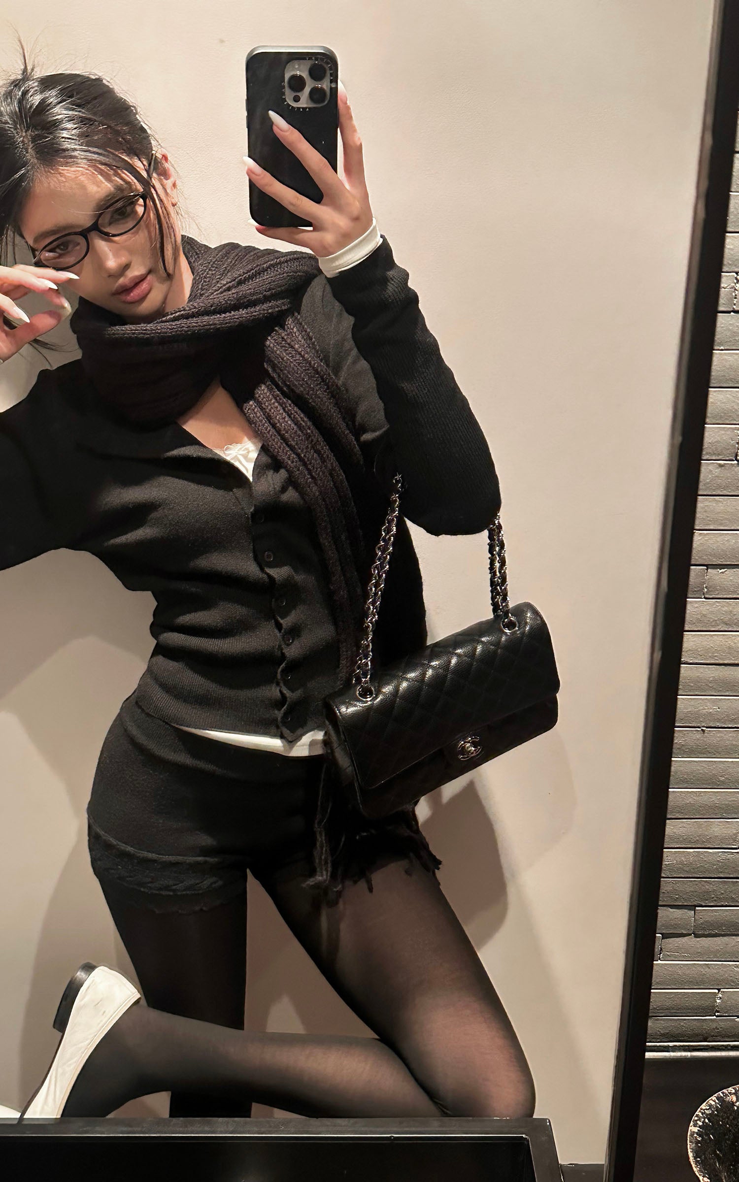 ROVENTE Knit Cardigan &amp; Shorts Set