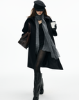 IAMXIAA Minimal Wool Coat with Clean Lines