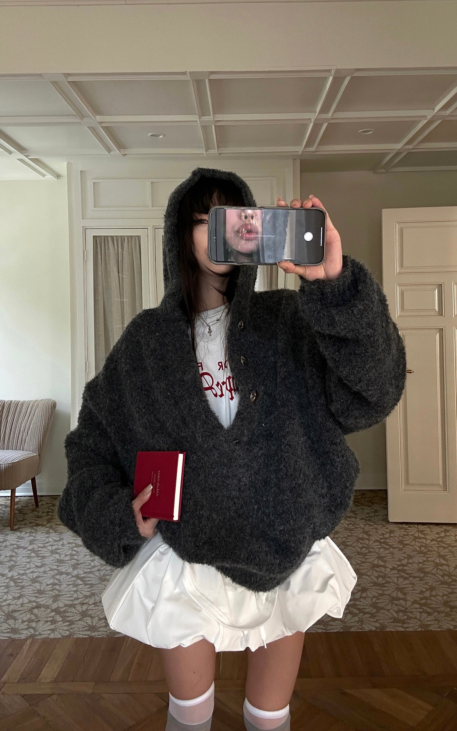 WARDEN EDGE Balloon Mini Skirt