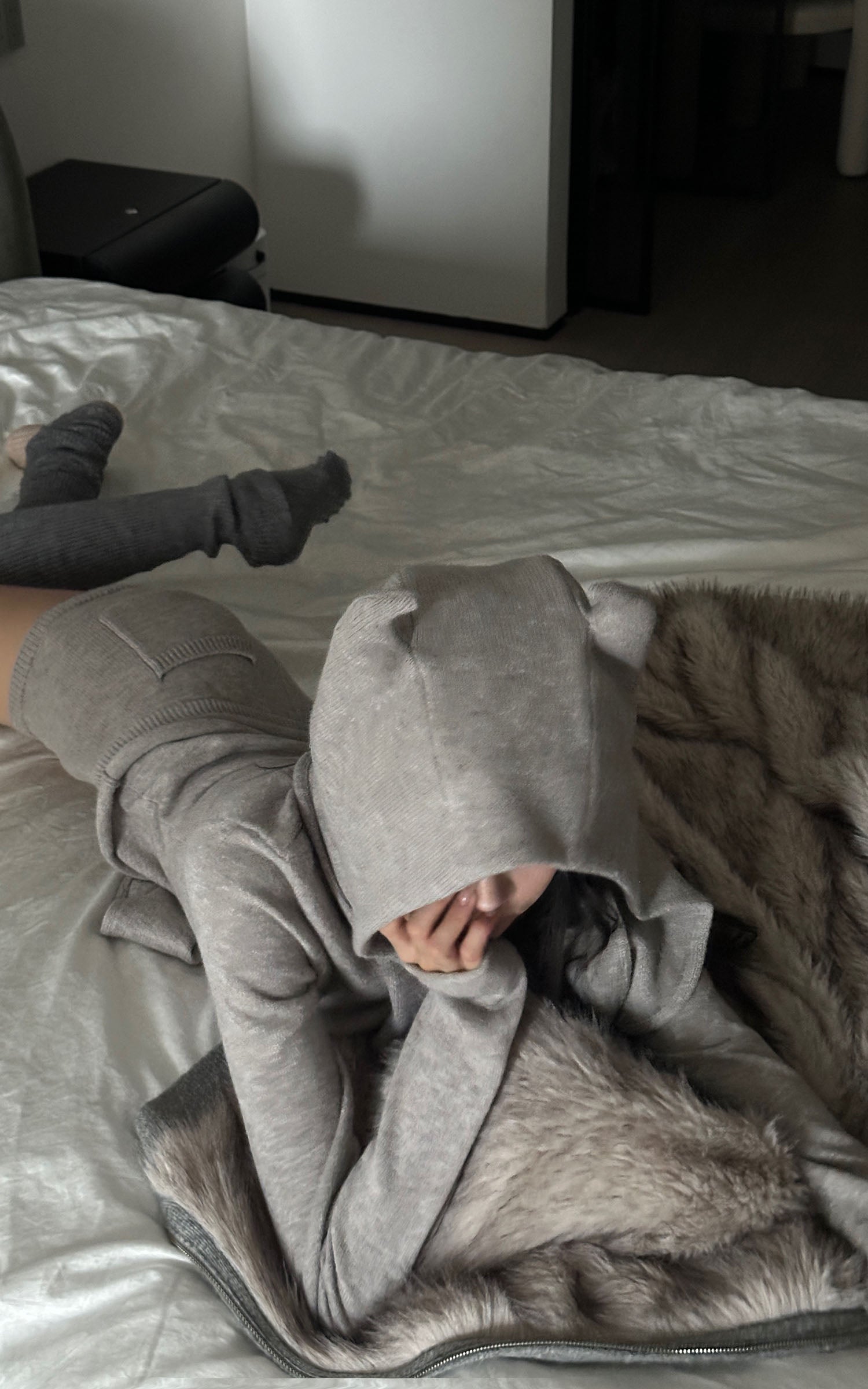 WARDEN EDGE ニットデビルホーントップ＆ショーツセット