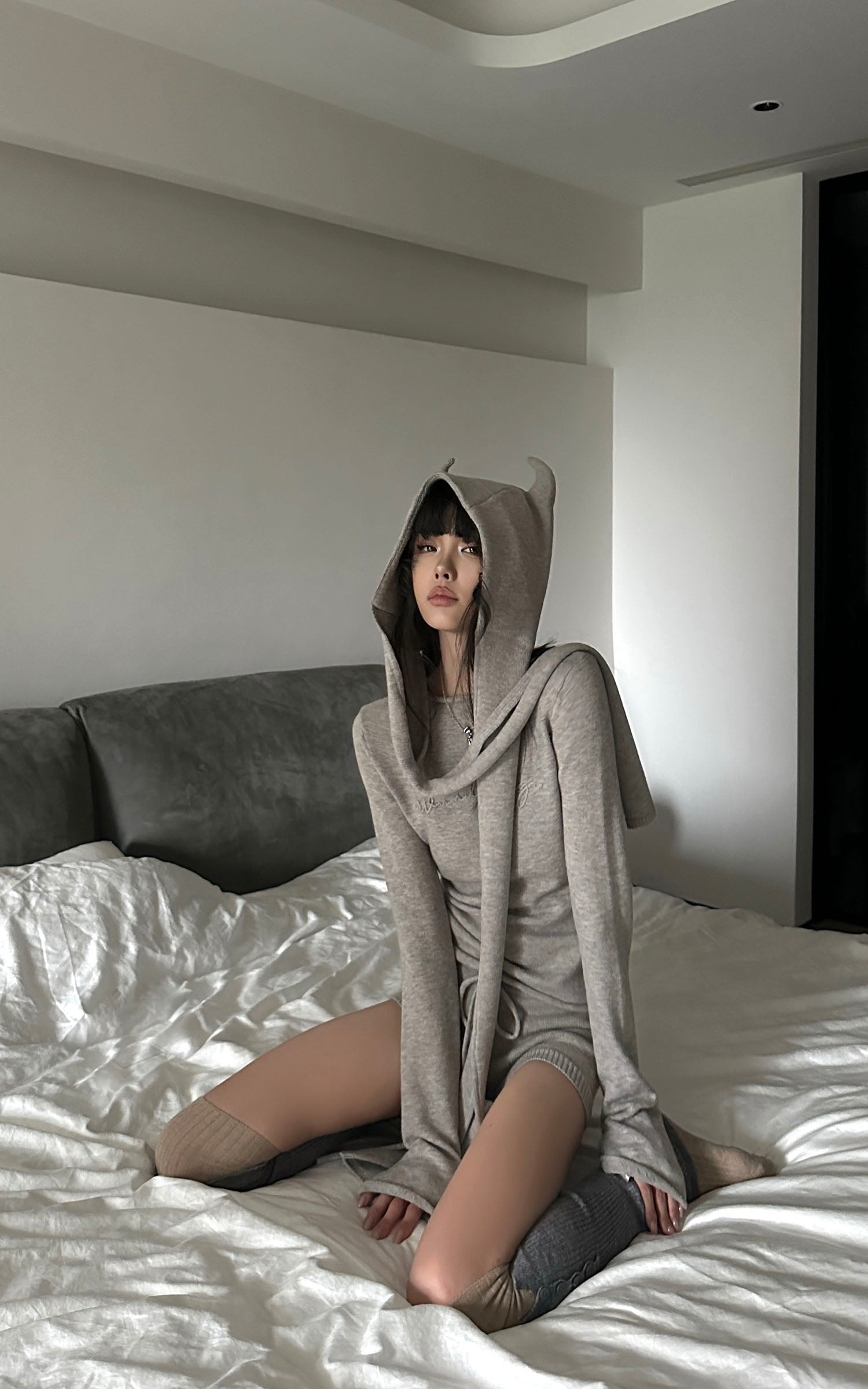 WARDEN EDGE ニットデビルホーントップ＆ショーツセット