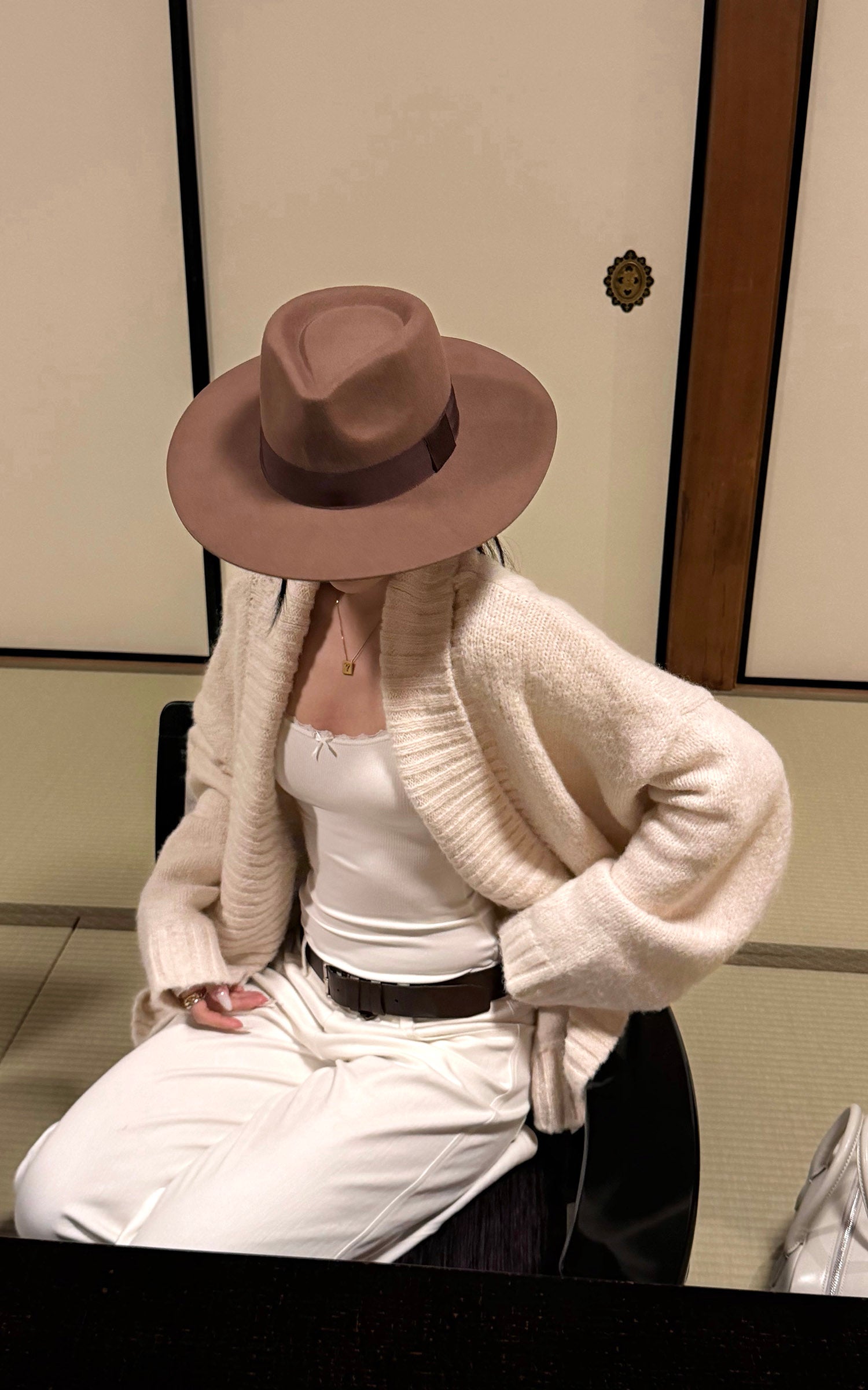 ROVENTE Soft Knit Draped Cardigan