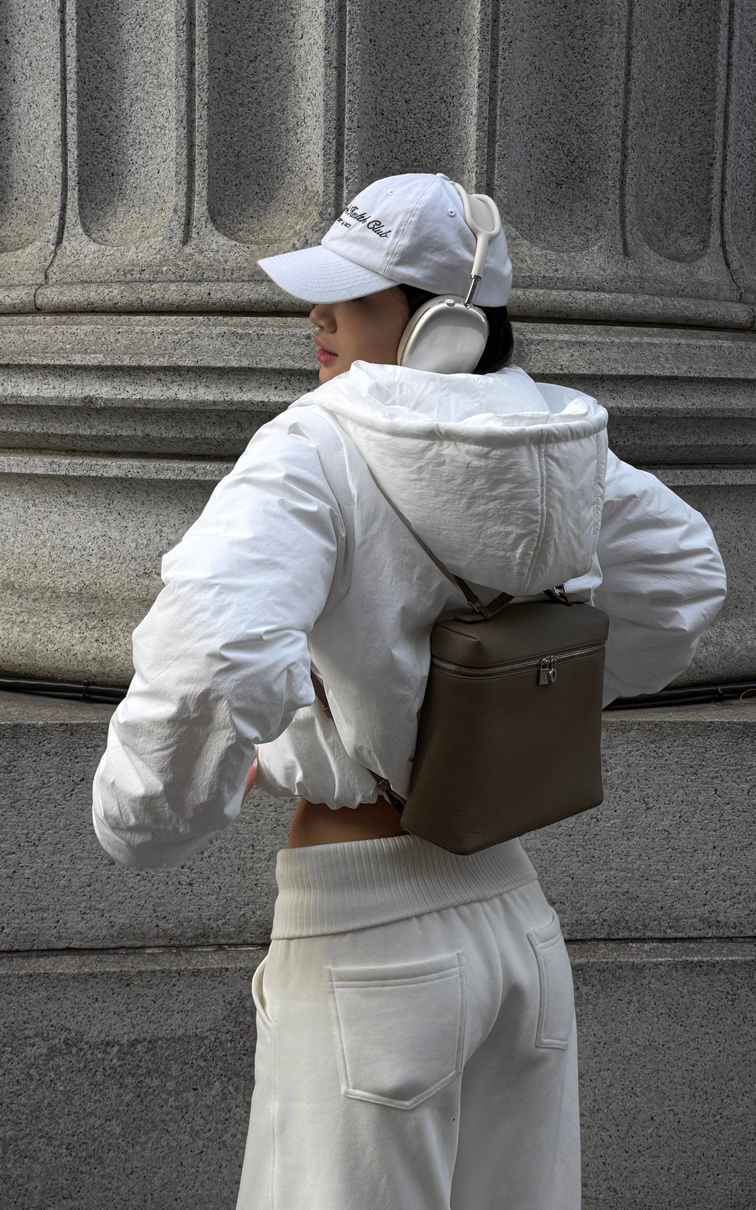 ROVENTE ハイライズワイドレッグパンツ