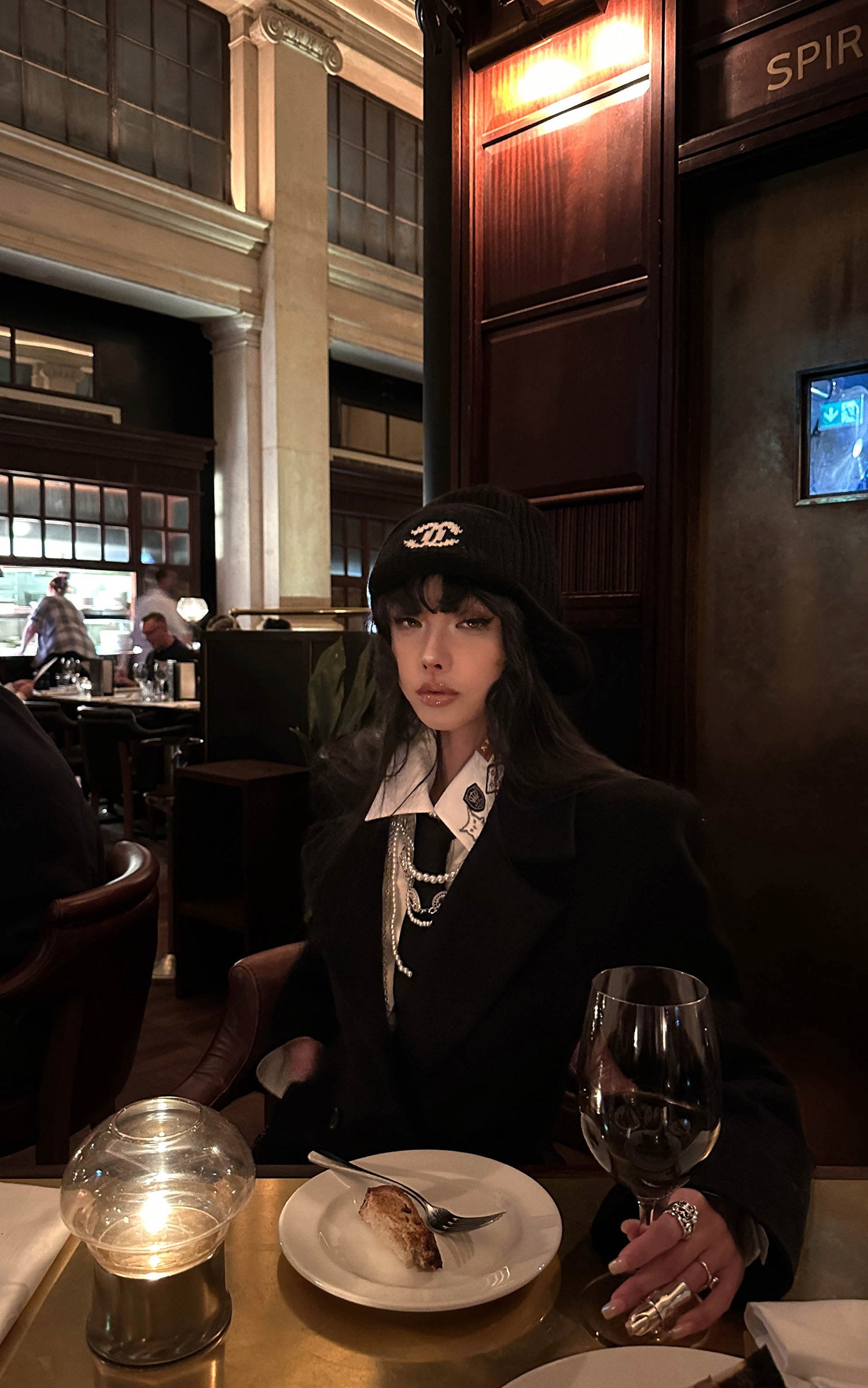 WARDEN EDGE 彫刻的なダブルブレストブレザー