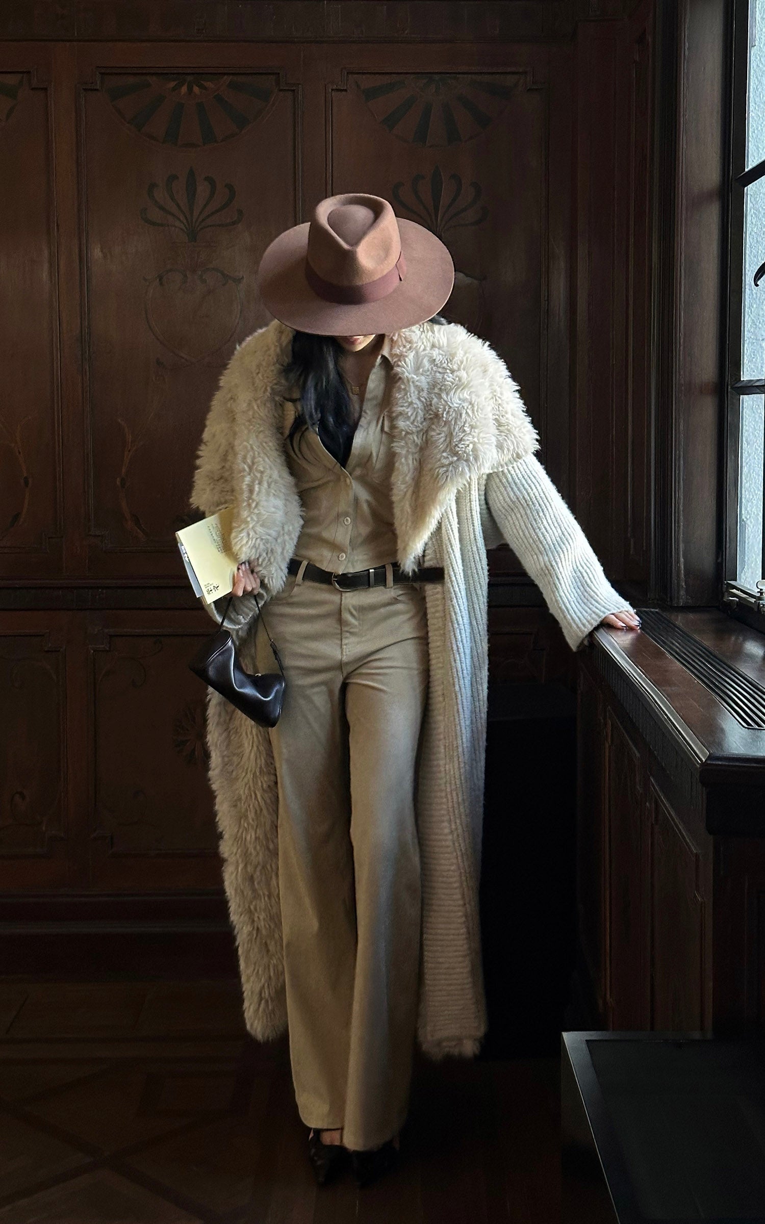 ROVENTE Cropped Utility Shirt