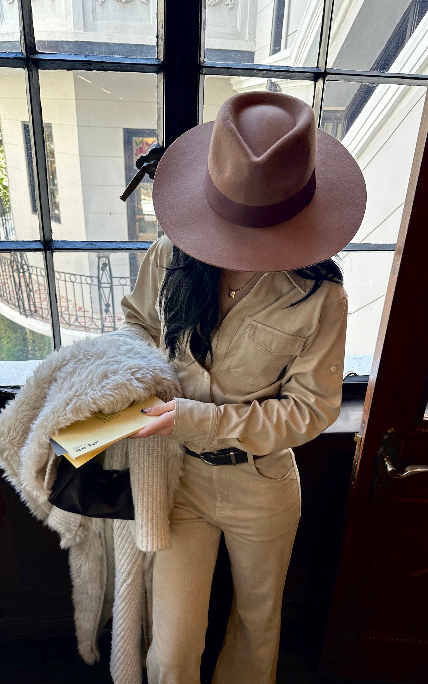 ROVENTE Cropped Utility Shirt