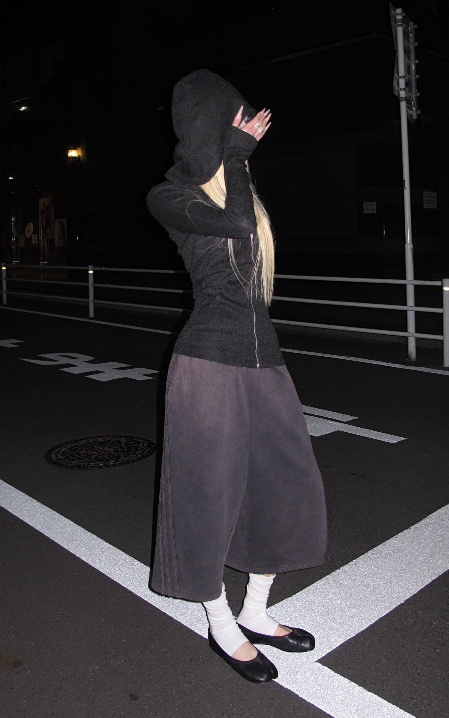 Rase le sol ウォッシュドルーズフィットストレートショーツ