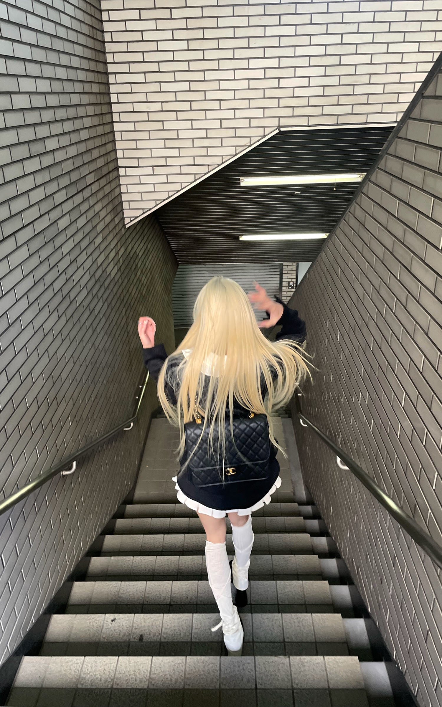 Rase le sol ウールジャケット＆レイヤードミニスカートセット