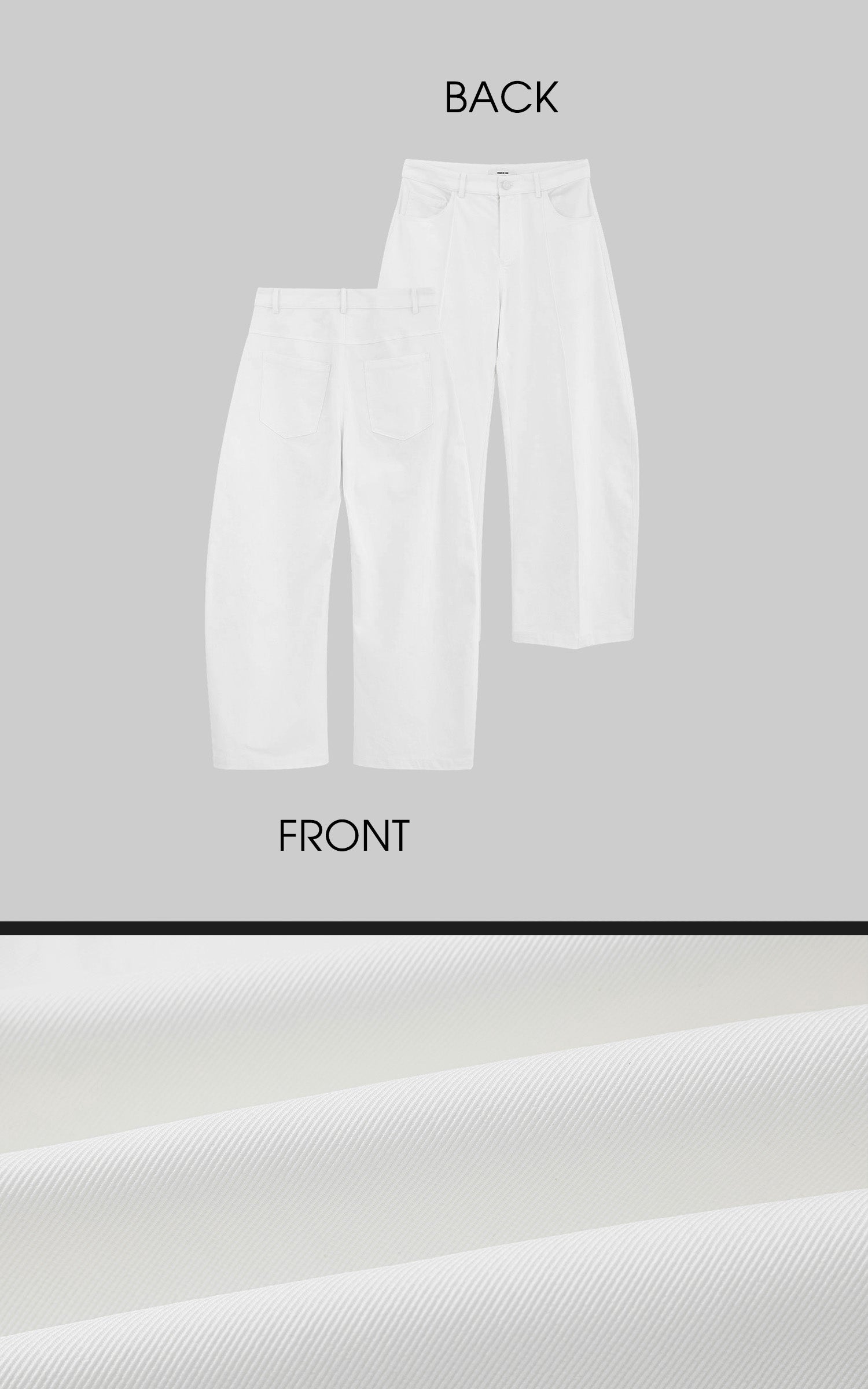 WARDEN EDGE Dramatic Wide-Leg Floor-Length Pants - PINKPARKS