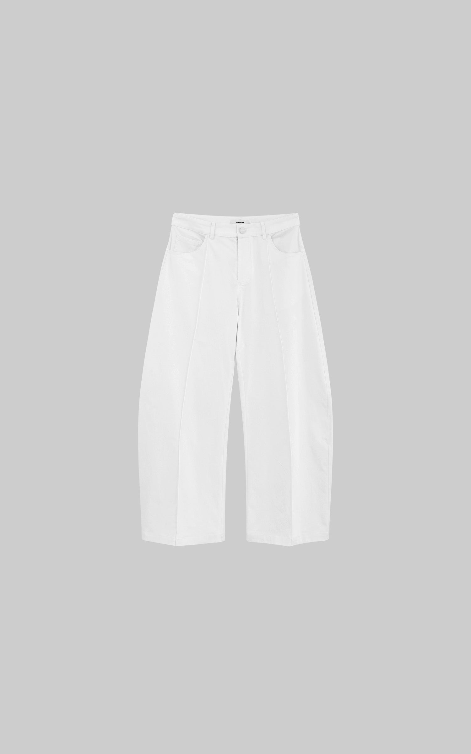 WARDEN EDGE Dramatic Wide-Leg Floor-Length Pants - PINKPARKS