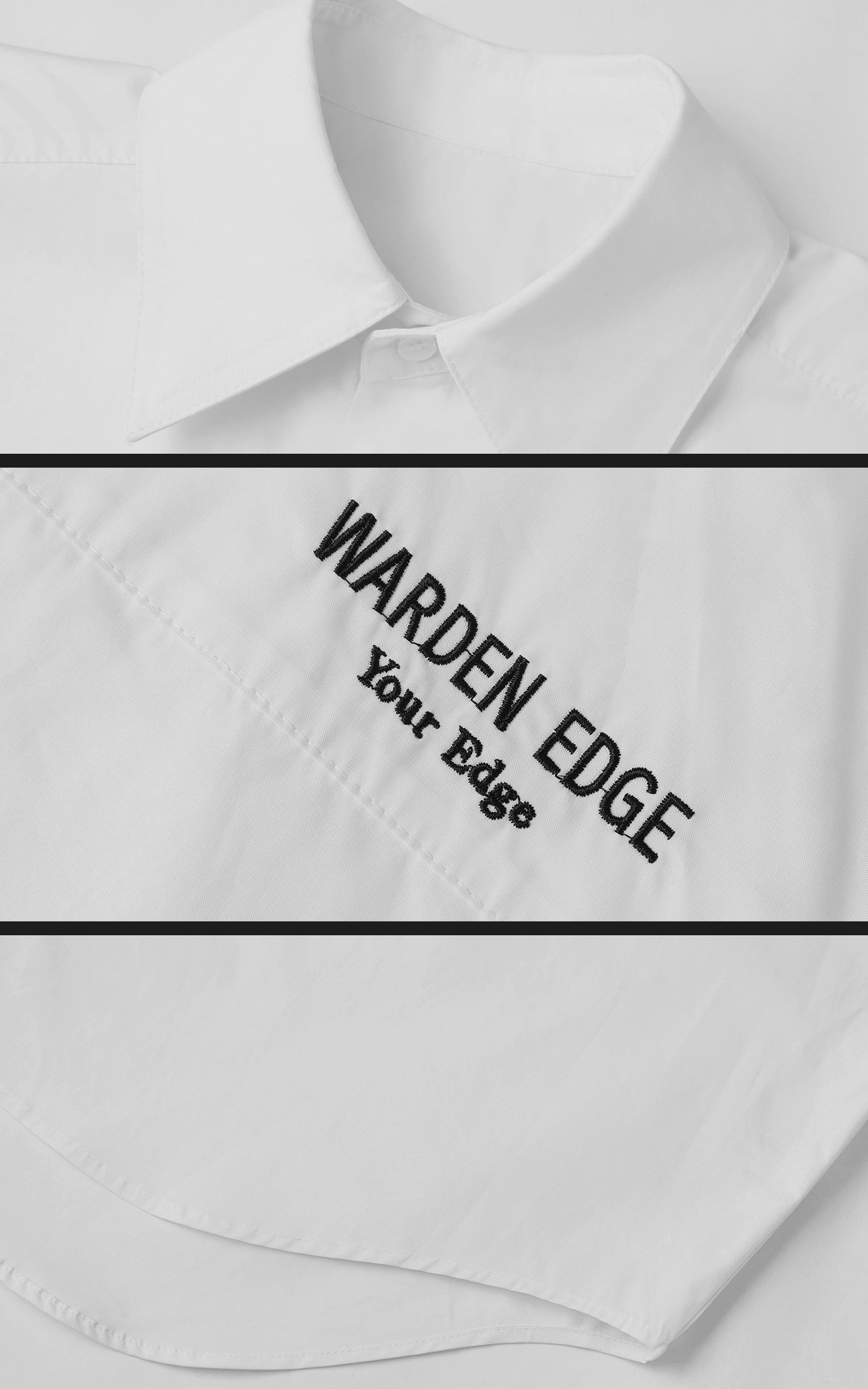 WARDEN EDGE Oversized Shirt &amp; Lace Trim Shorts Set - PINKPARKS