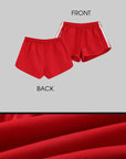 WARDEN EDGE Retro Athletic Shorts - PINKPARKS