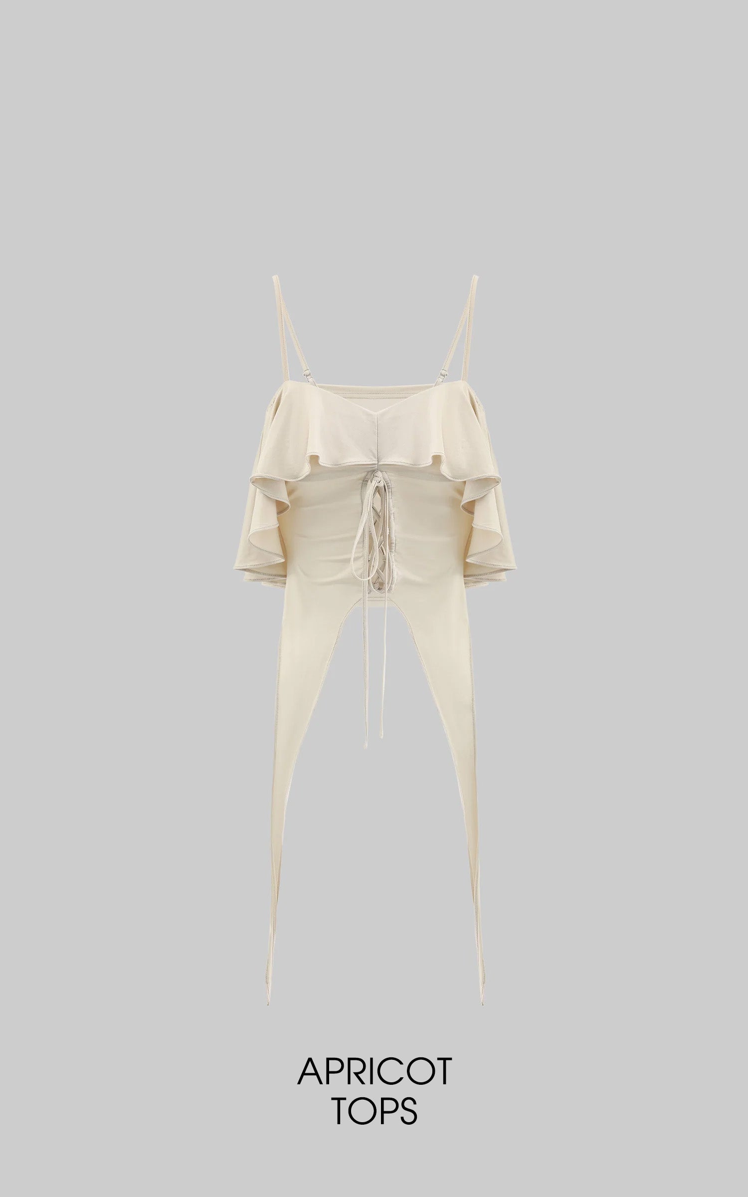 WARDEN EDGE Off-Shoulder Ruffle Set with Asymmetrical Hem - PINKPARKS