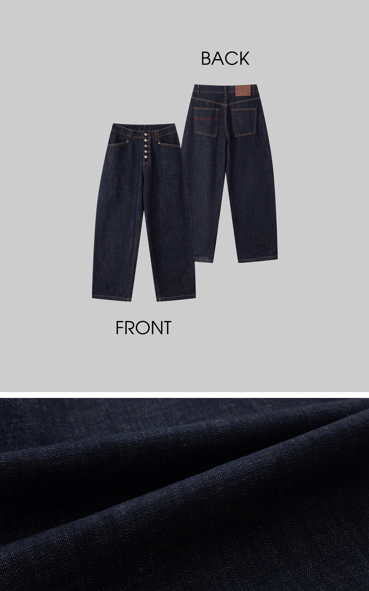 IAMXIAA Utility Tie-Back Oversized Shirt