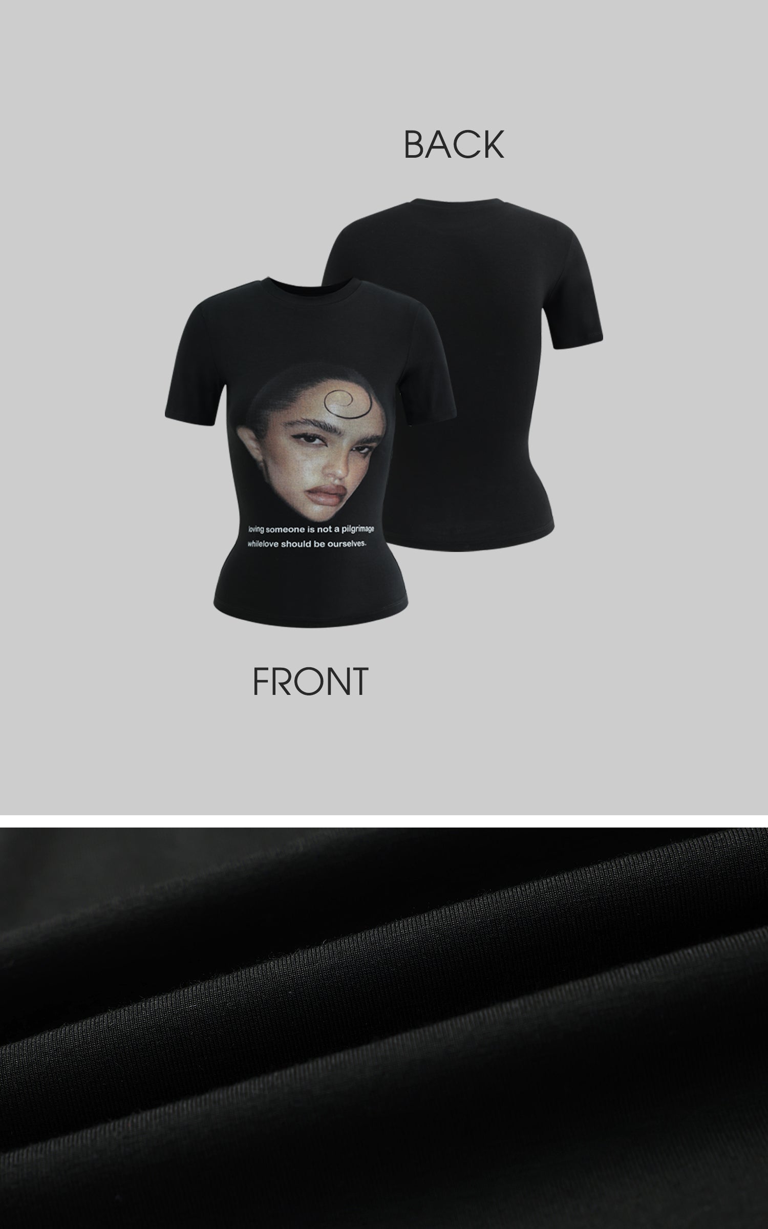 0122stepll グラフィックベビーティー