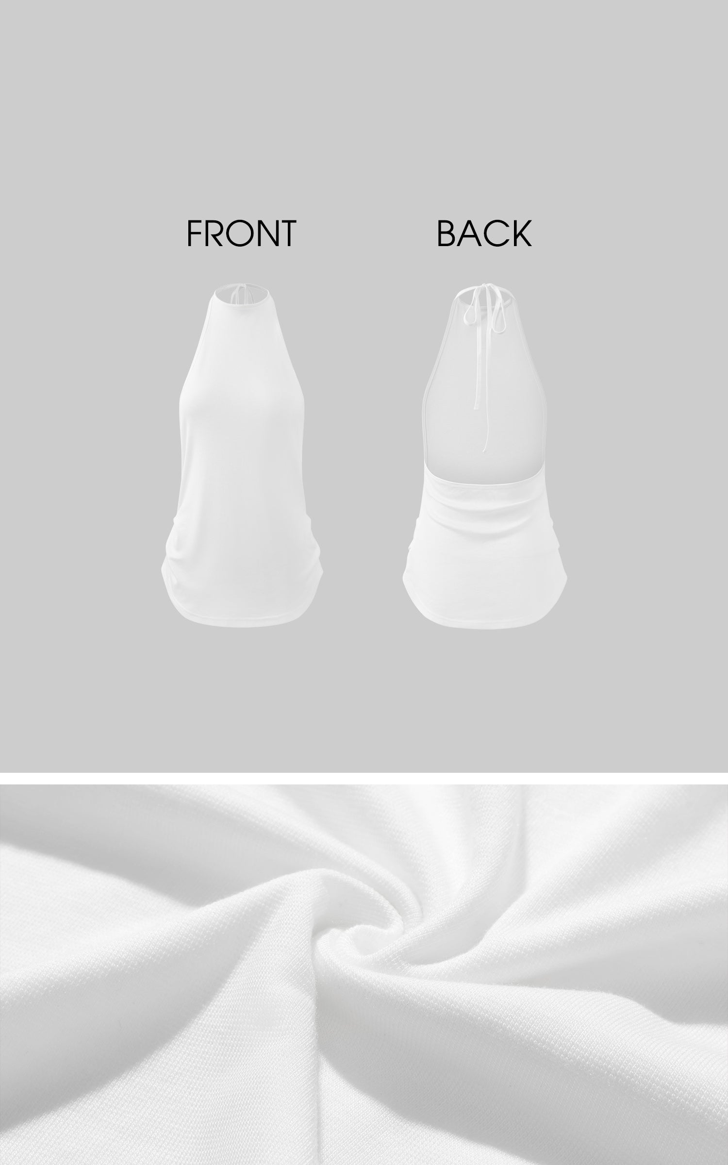 WARDEN EDGE Halter Neck Layered Crop Top Set - PINKPARKS