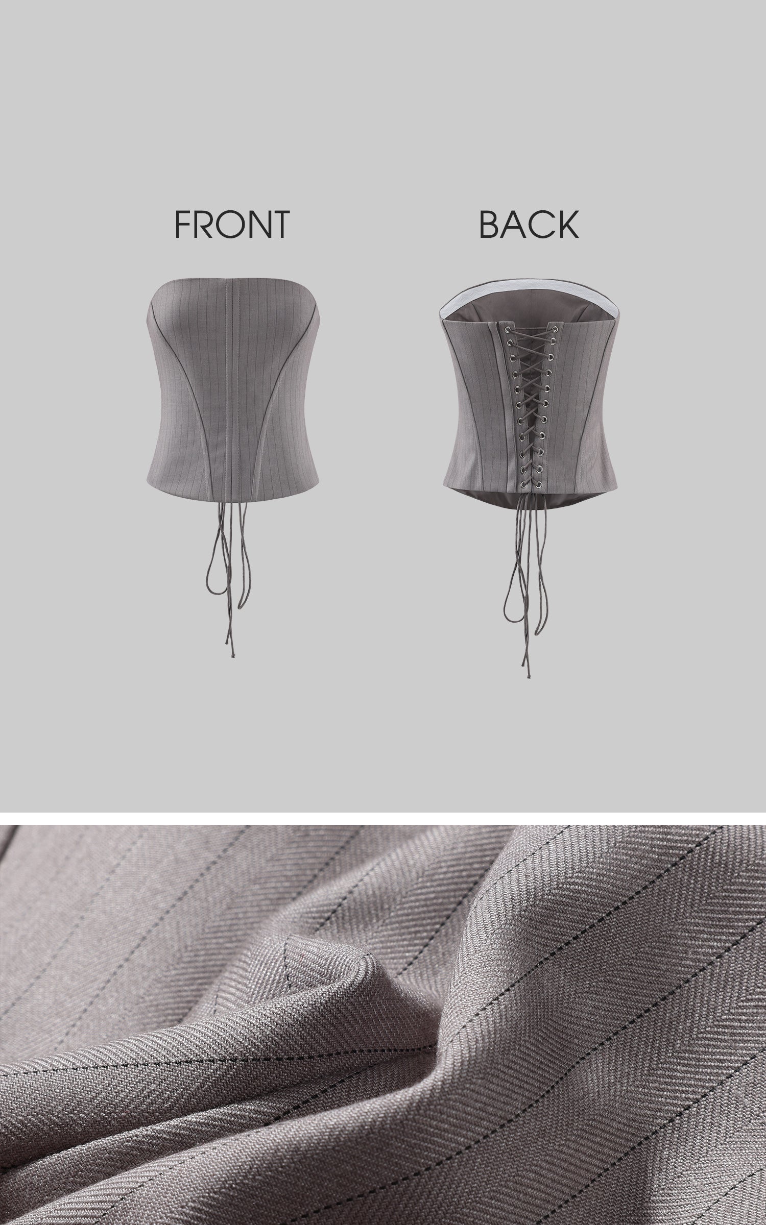 ROVENTE レースキャミソールとストラップレストップの2点セット