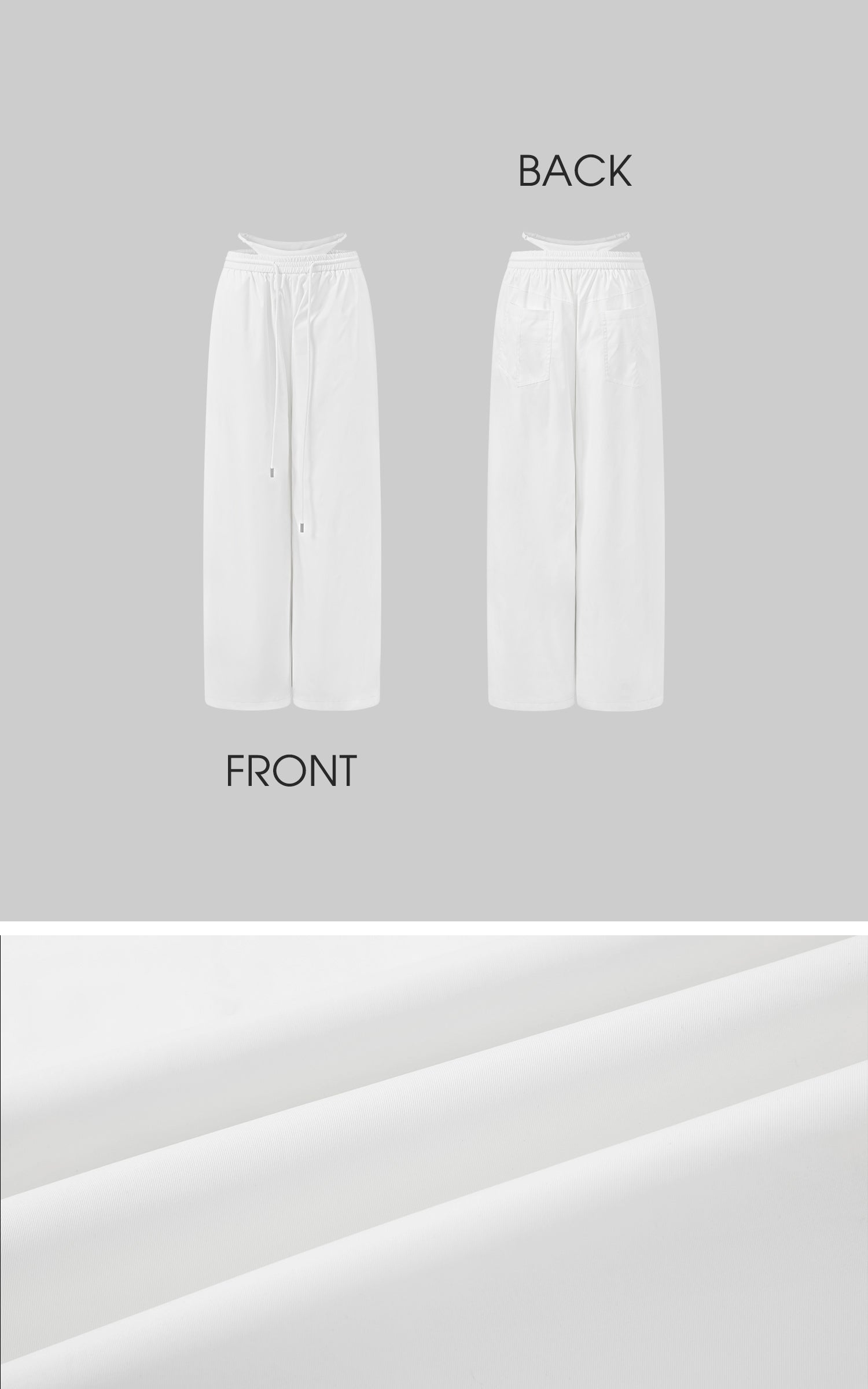 Rase le sol Cross-Print Twisted Back Tank Top - PINKPARKS