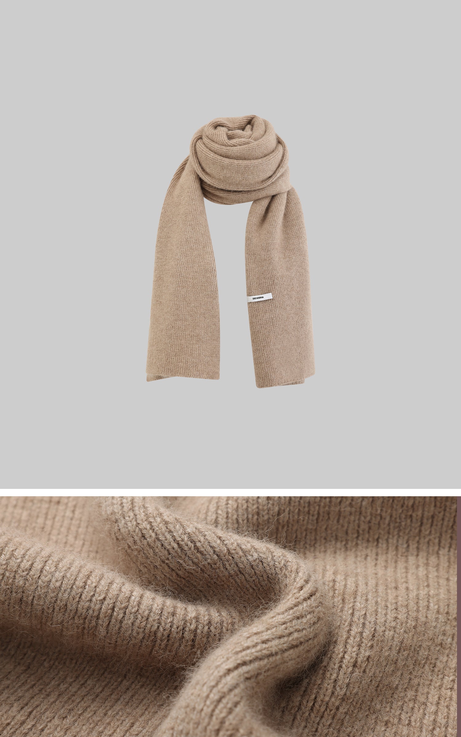 WARDEN EDGE Knitted Cardigan &amp; Scarf Set - PINKPARKS