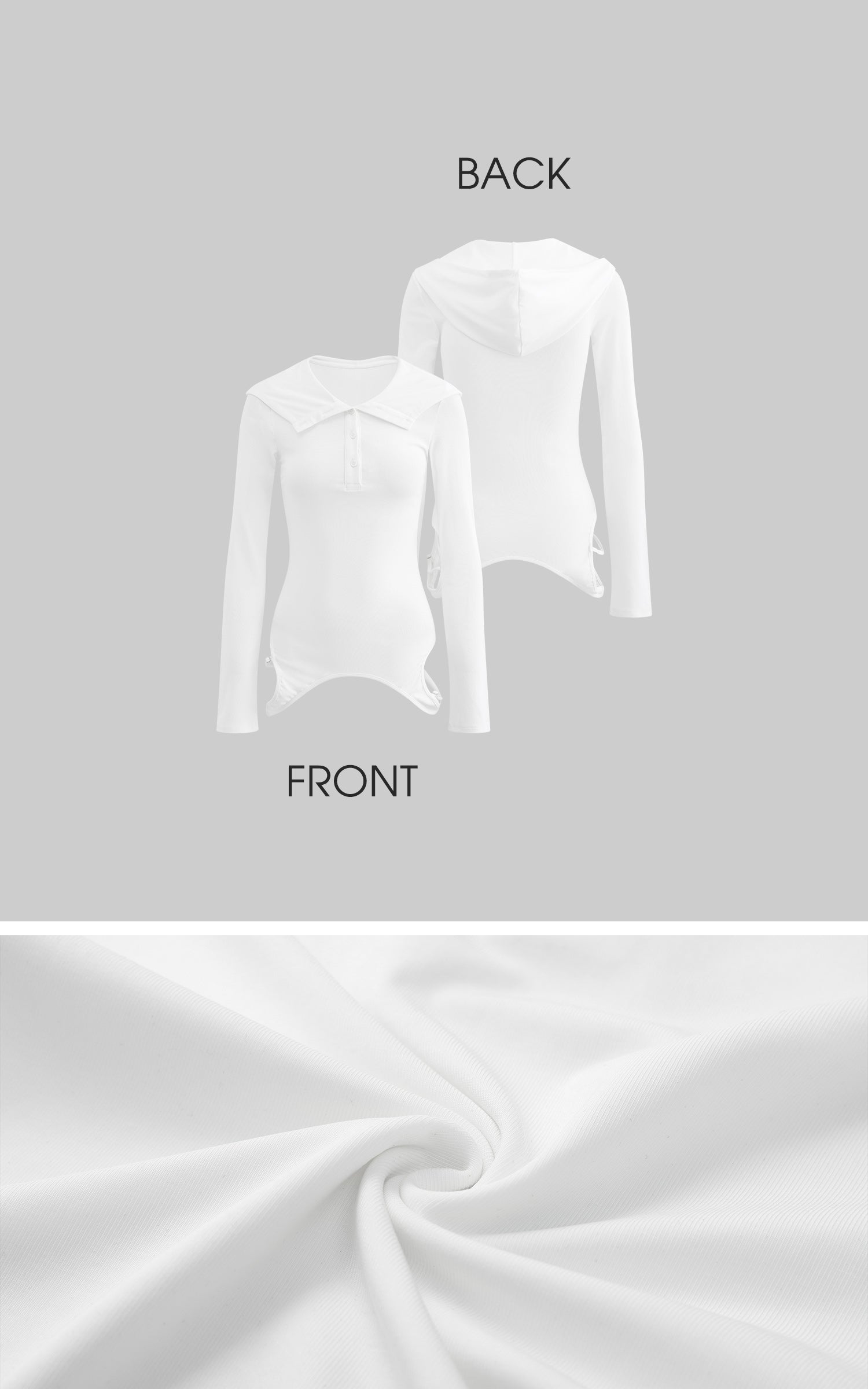 WARDEN EDGE Sculpted Hooded Top - PINKPARKS