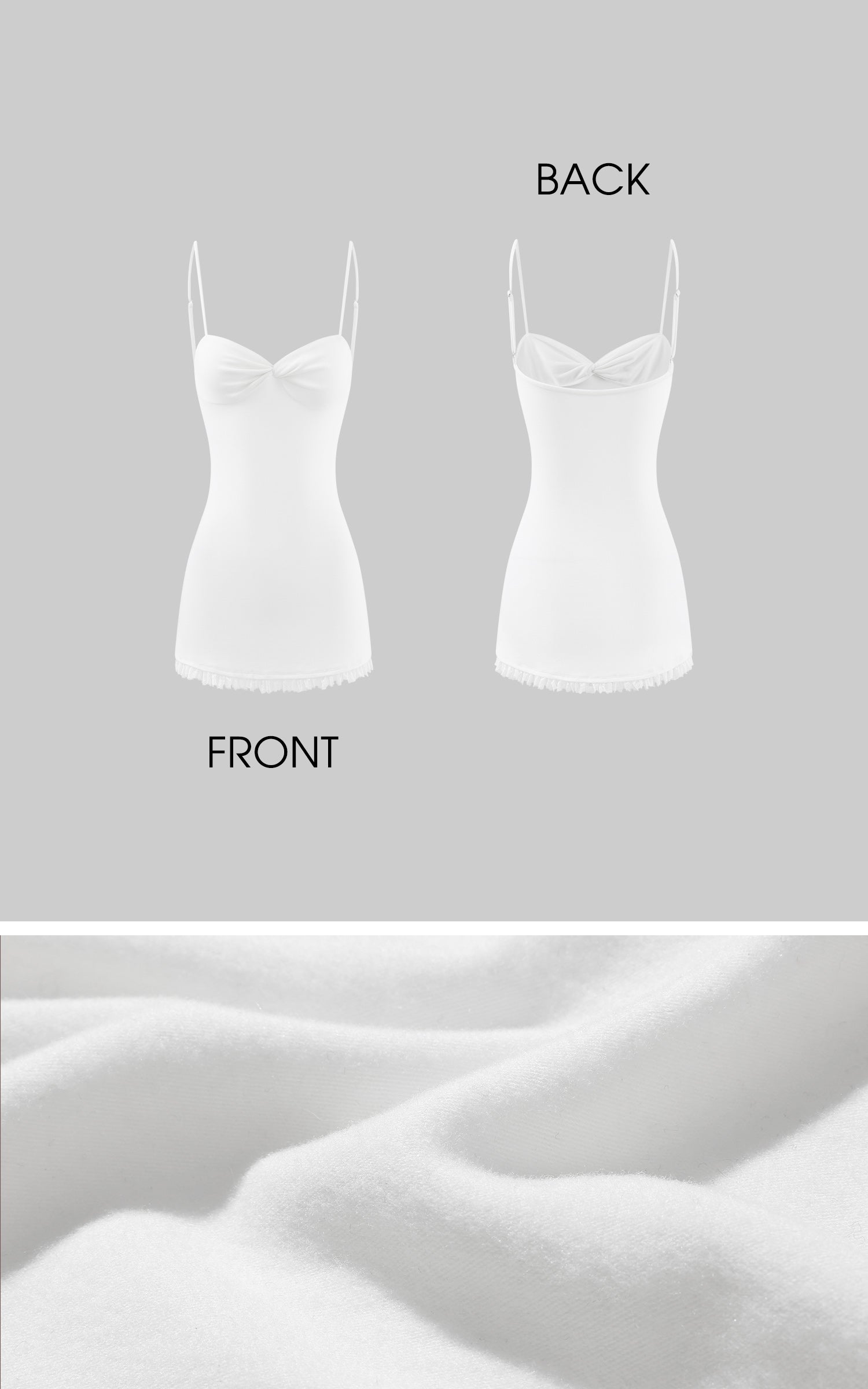 Rase le sol フィットケーブルセーター3点セット（ショートパンツとレイヤードレーストリムキャミ付き）