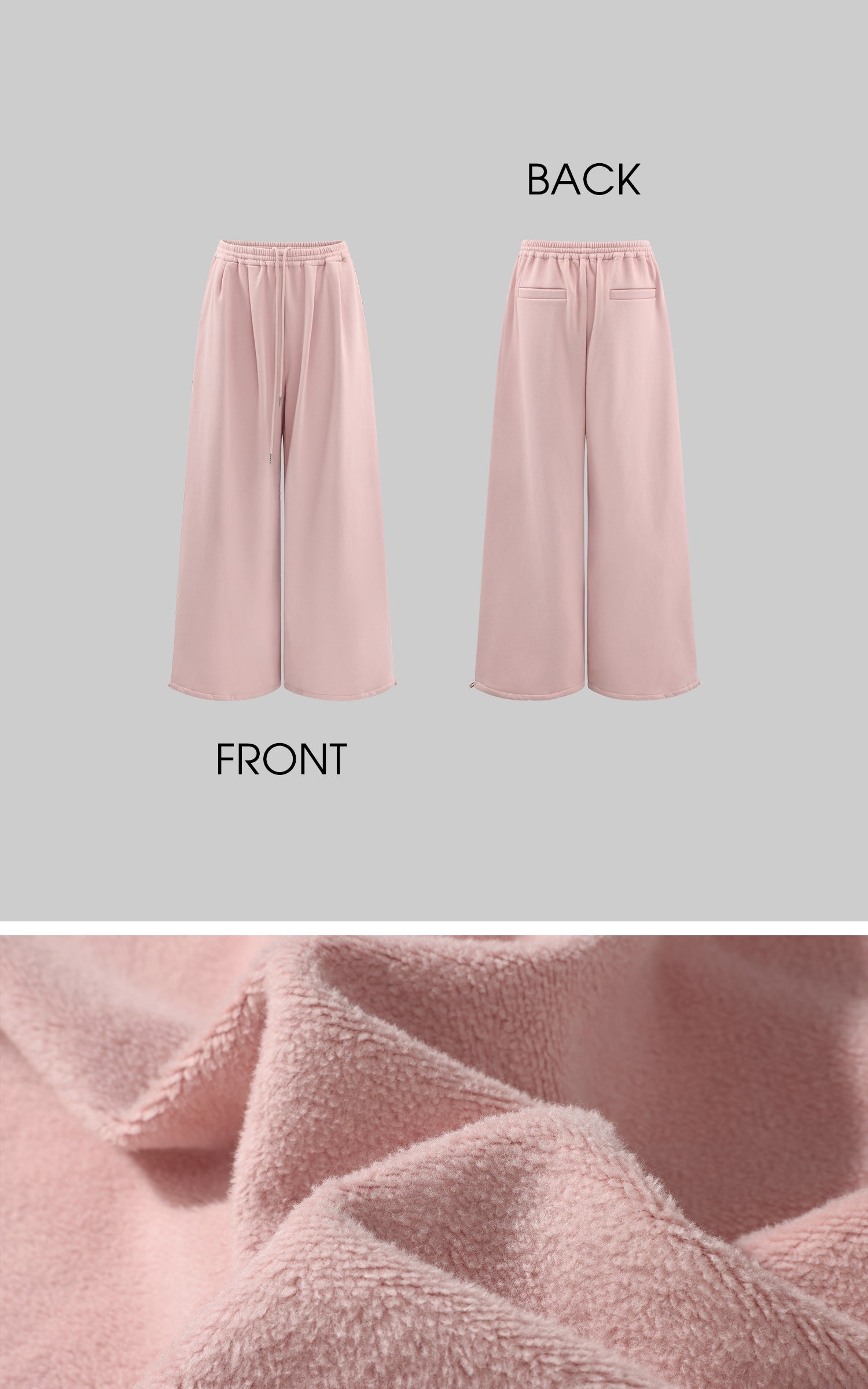 WARDEN EDGE Oversized Hoodie Vest Sweatpants Set