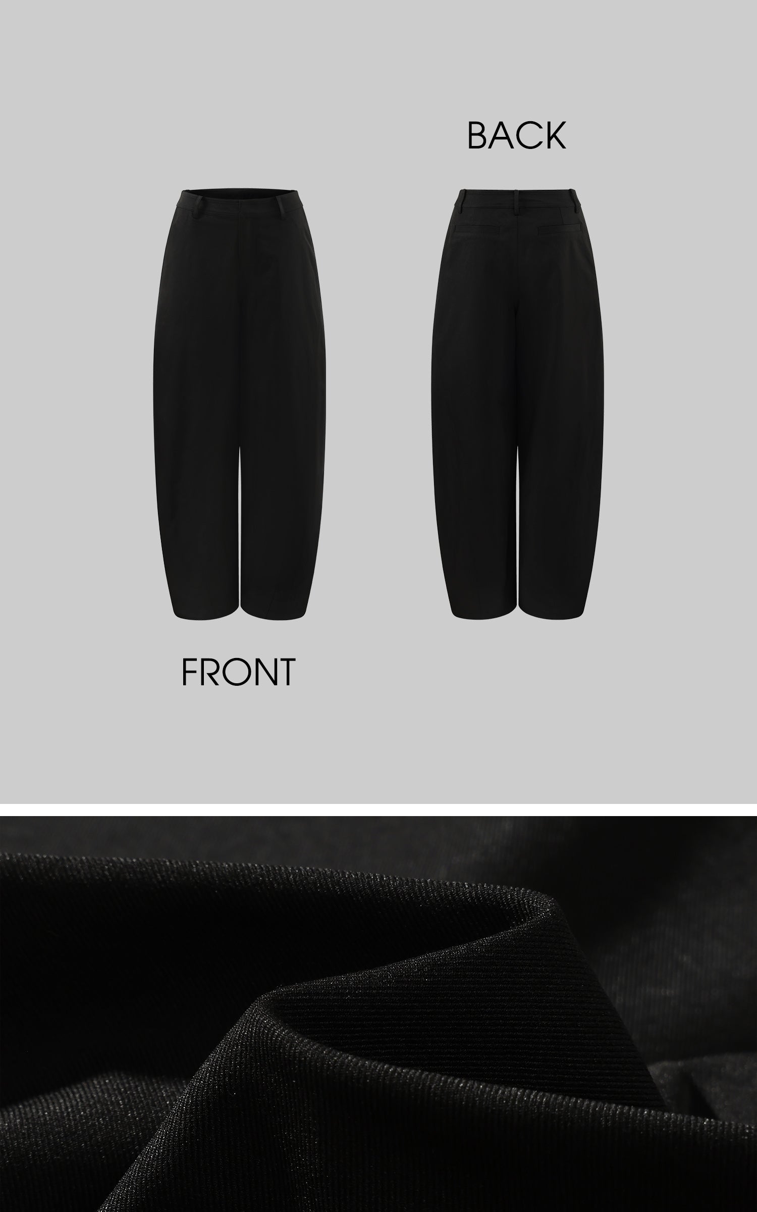 Rase le sol ストラクチャードフーデッドブレザー＆ワイドレッグトラウザーセット