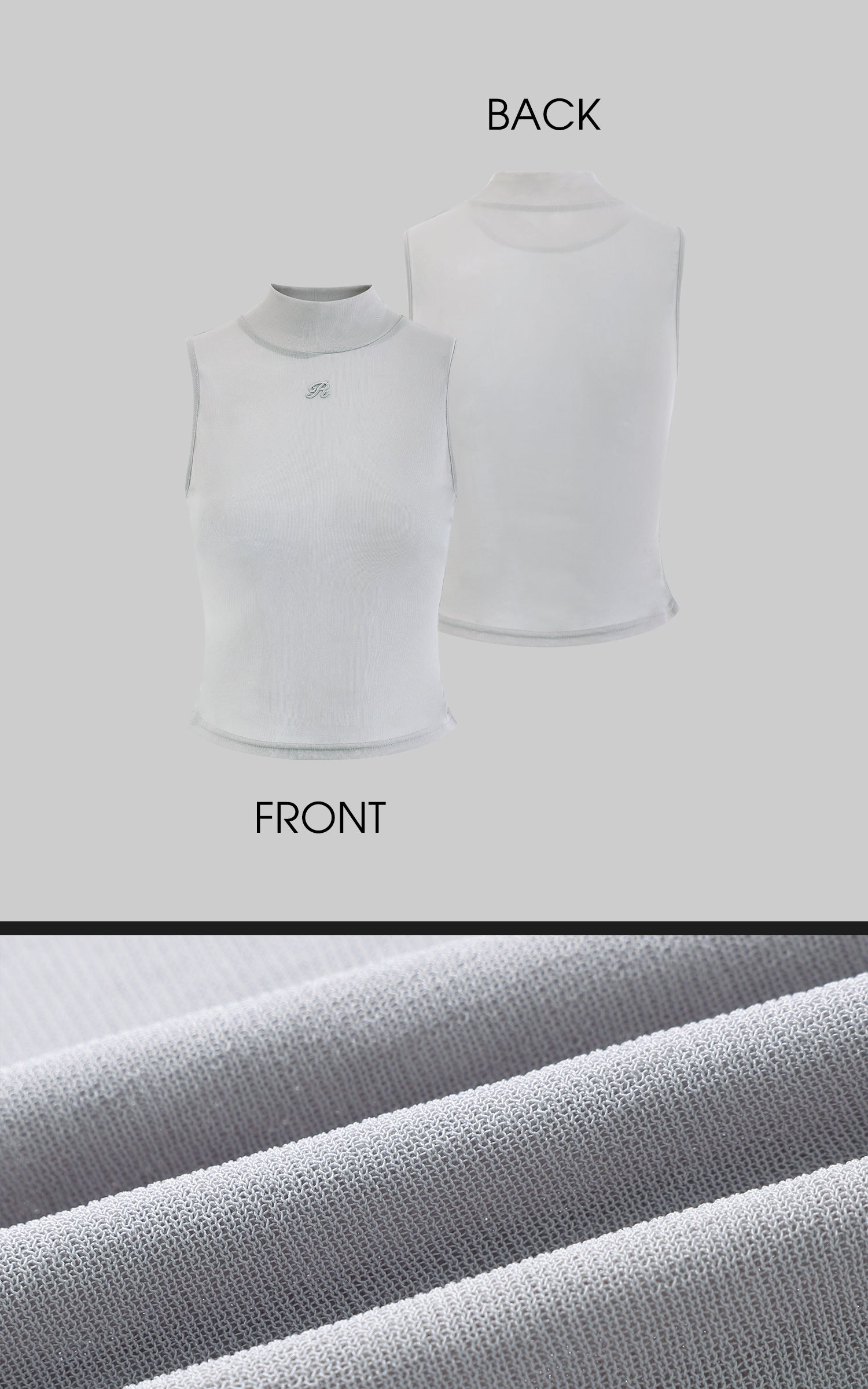 Rase le sol Hooded Cardigan, Tank Top and Fishtail Skirt Set - PINKPARKS