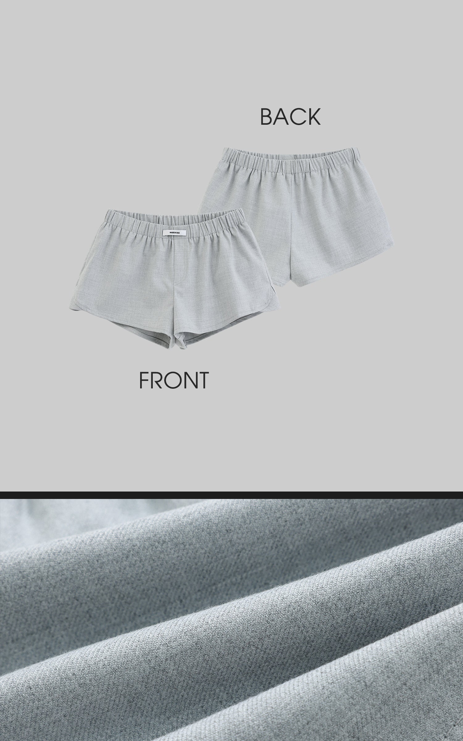 WARDEN EDGE Oversized Shirt Jacket + Layered Shorts Set - PINKPARKS