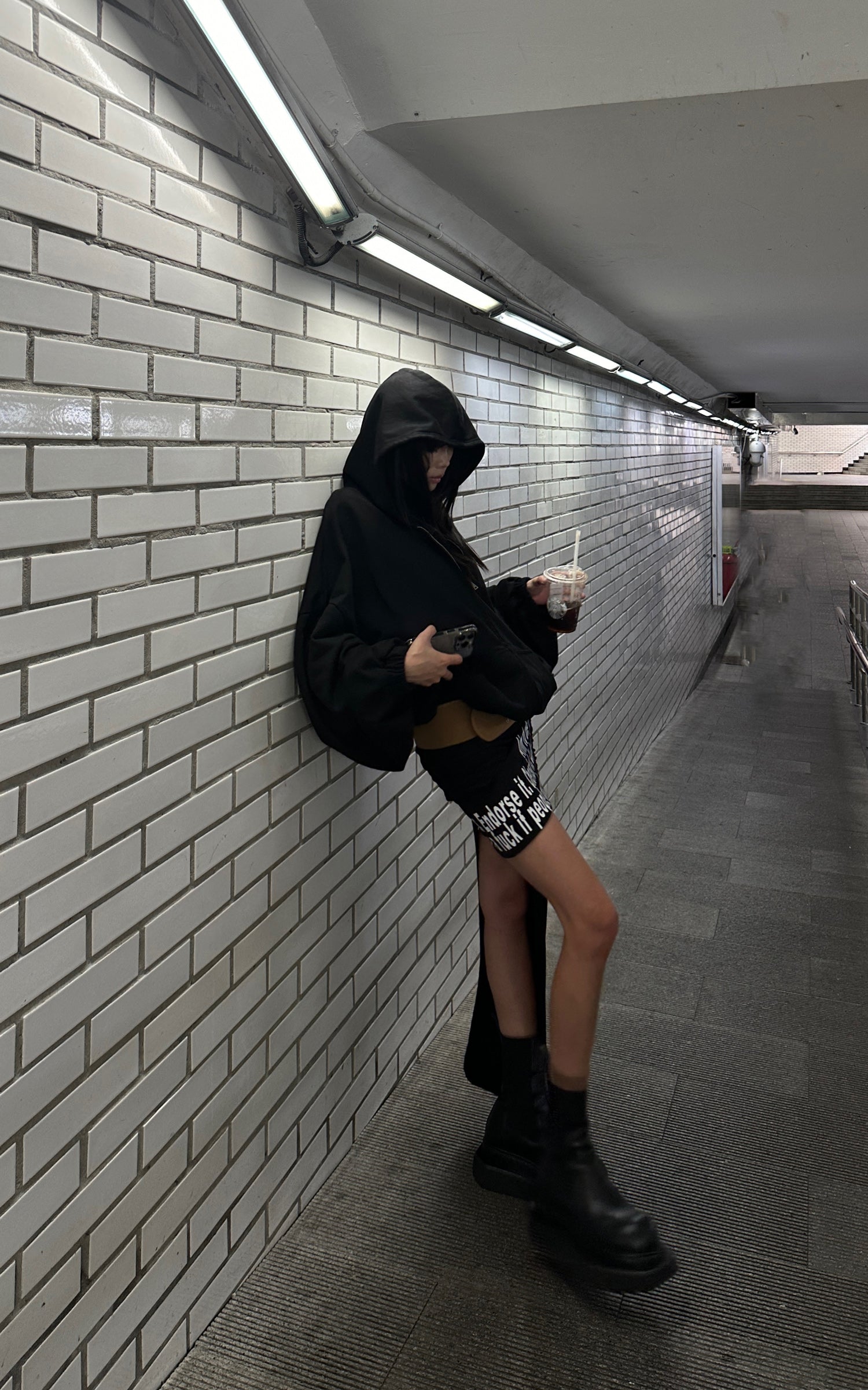 WARDEN EDGE Oversized Hoodie + Sweatpants Set - PINKPARKS