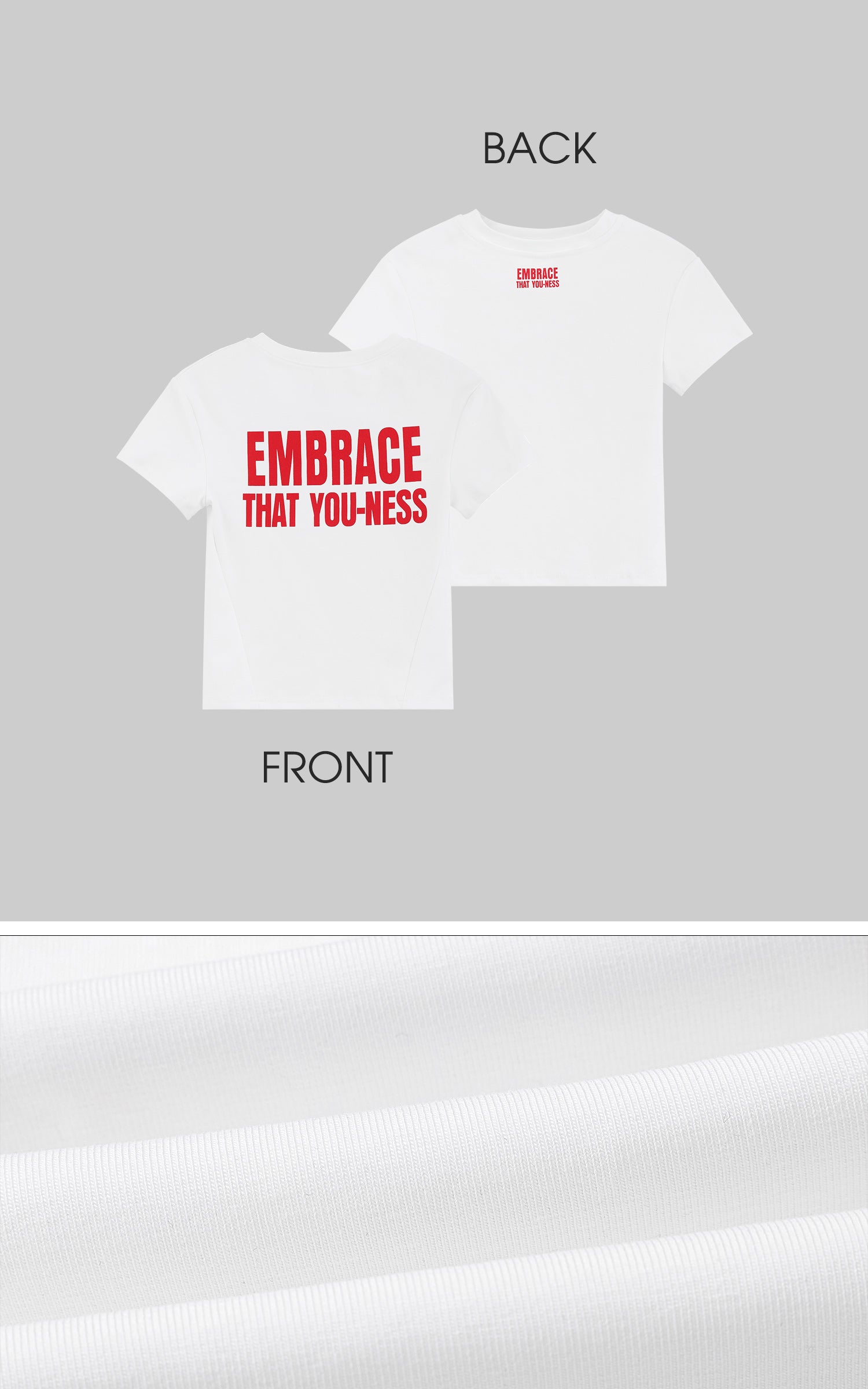 WARDEN EDGE Fitted Cropped T-Shirt - PINKPARKS