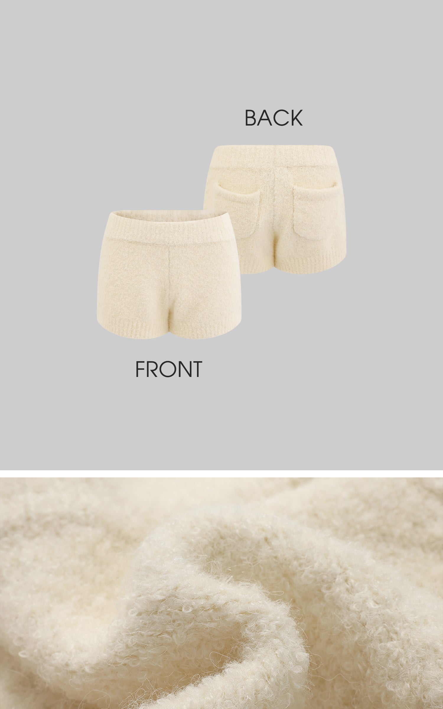 Rase le sol Oversized Fuzzy Hoodie Set - PINKPARKS