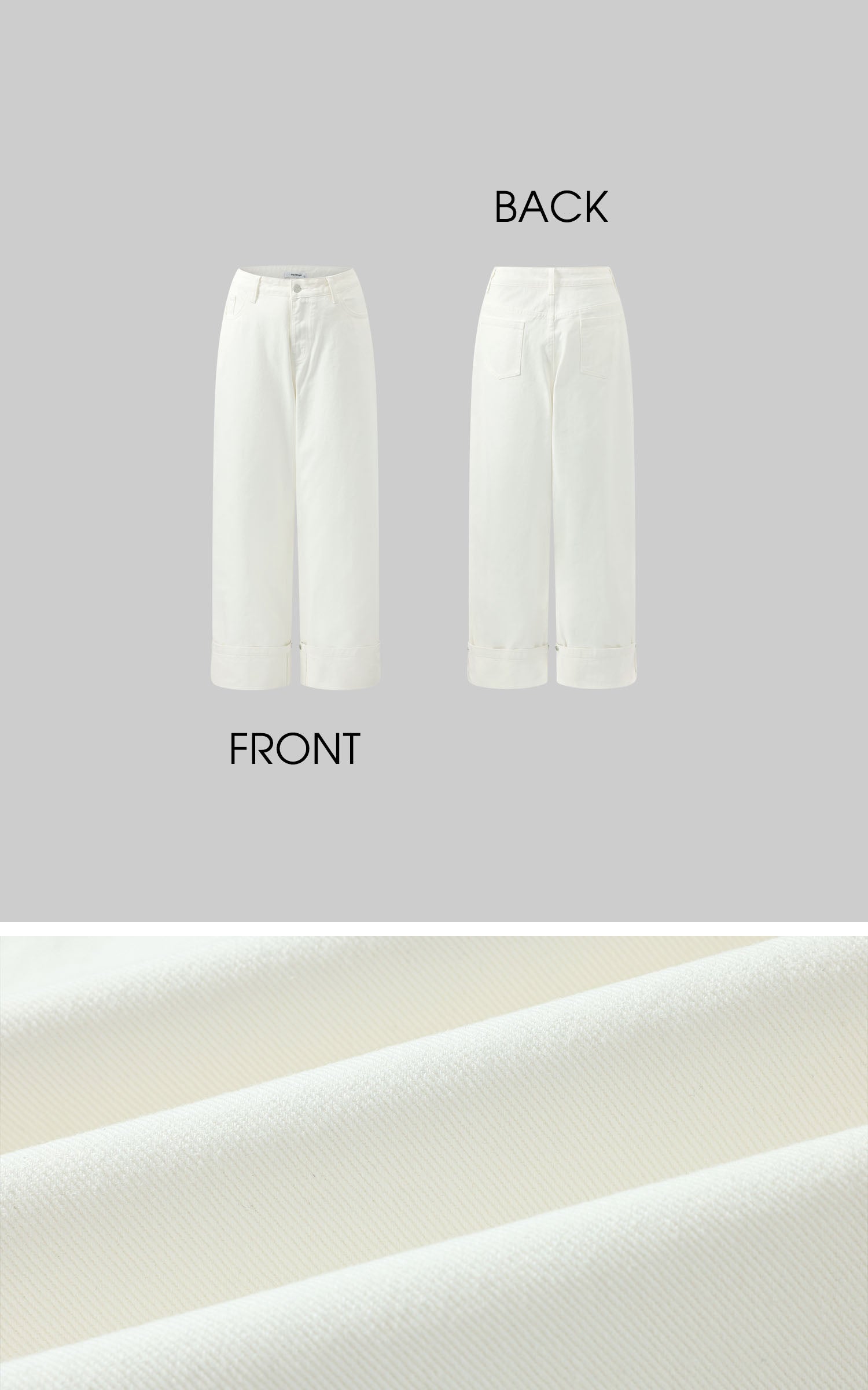 0122stepll ローライズワイドレッグフロアジーンズ