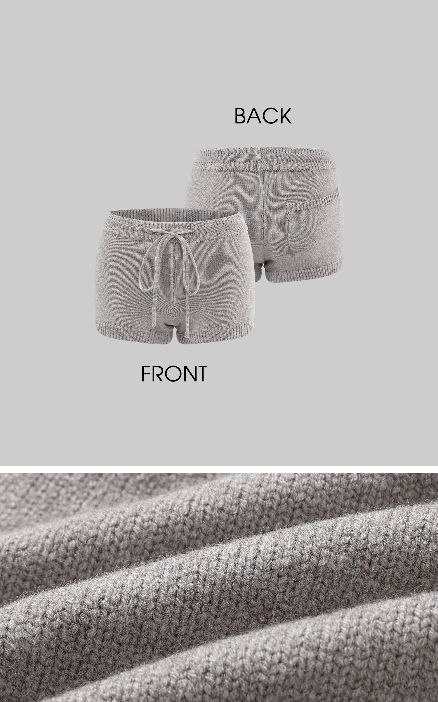 WARDEN EDGE ニットデビルホーントップ＆ショーツセット