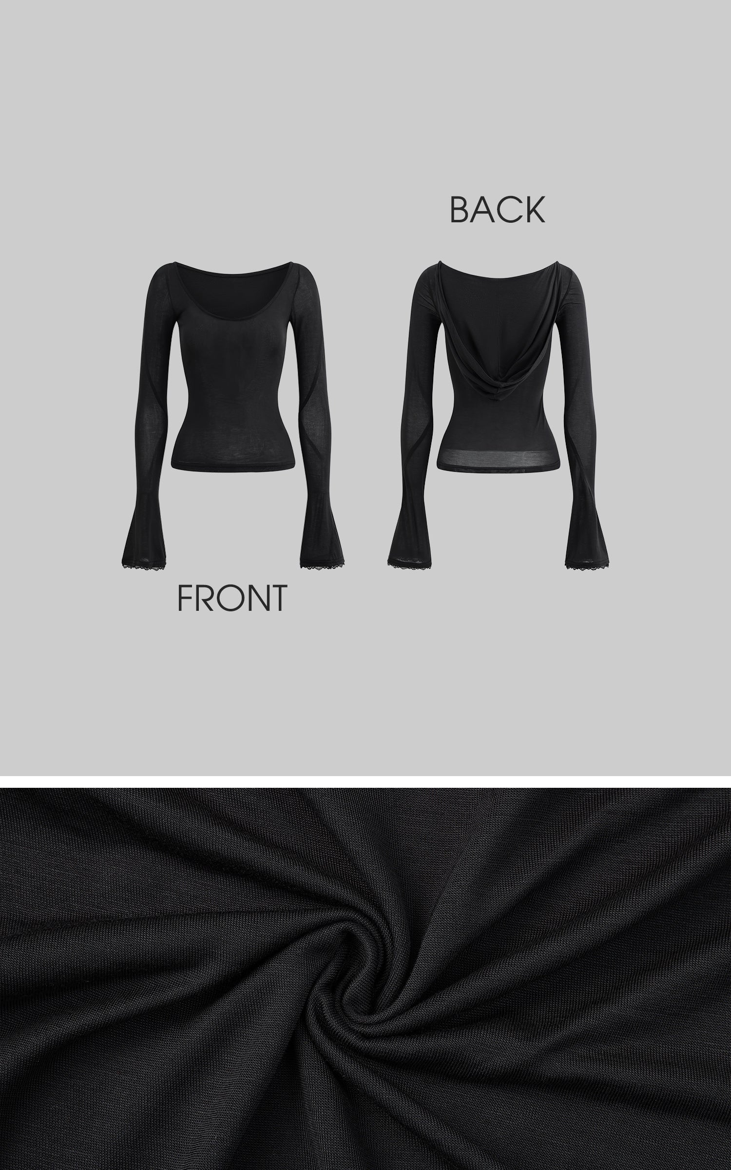 Rase Le Sol Lace Detail Hoodie &amp; Shorts Set - PINKPARKS