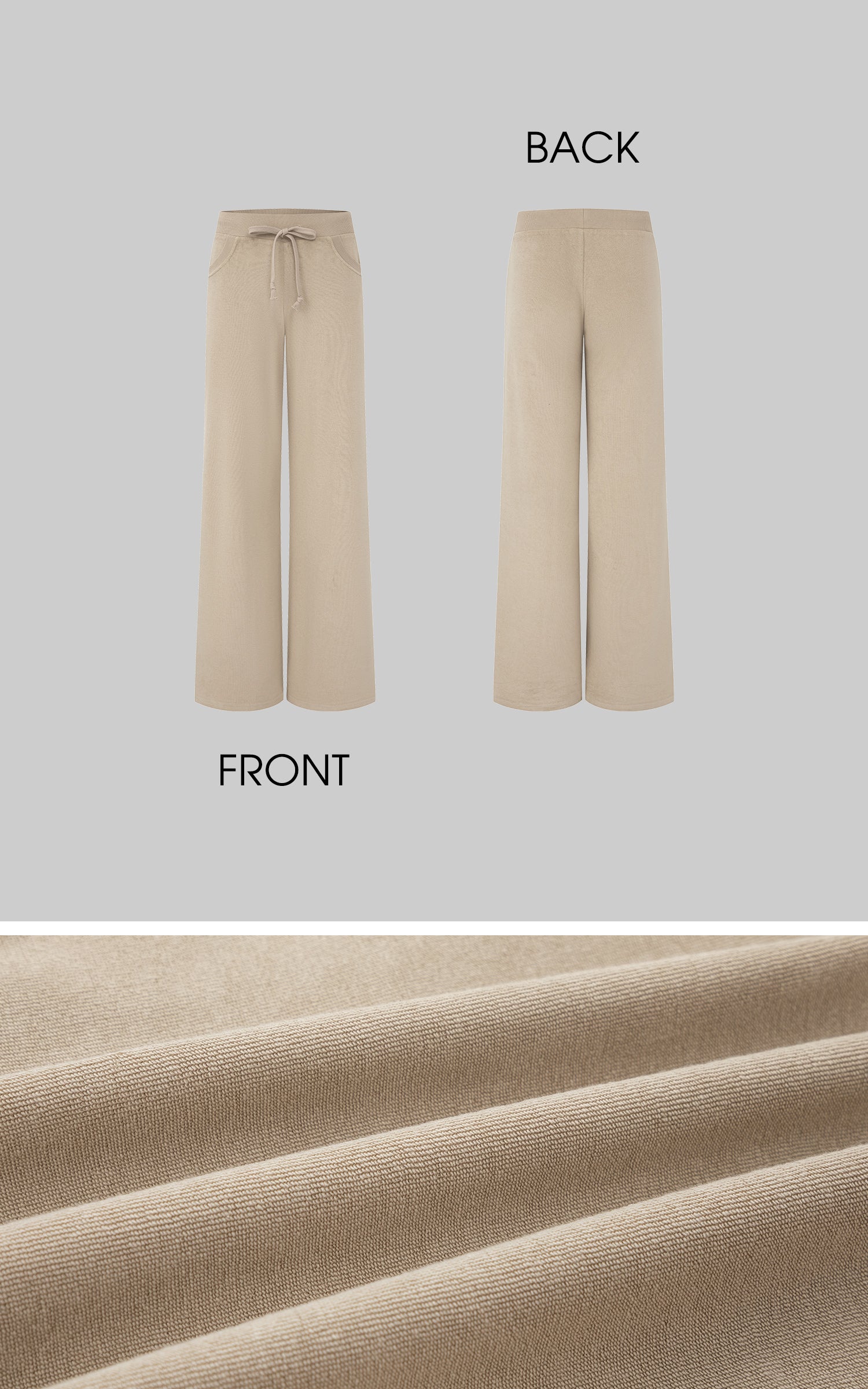 IAMXIAA ベロアジップパーカー＆ワイドレッグパンツセット