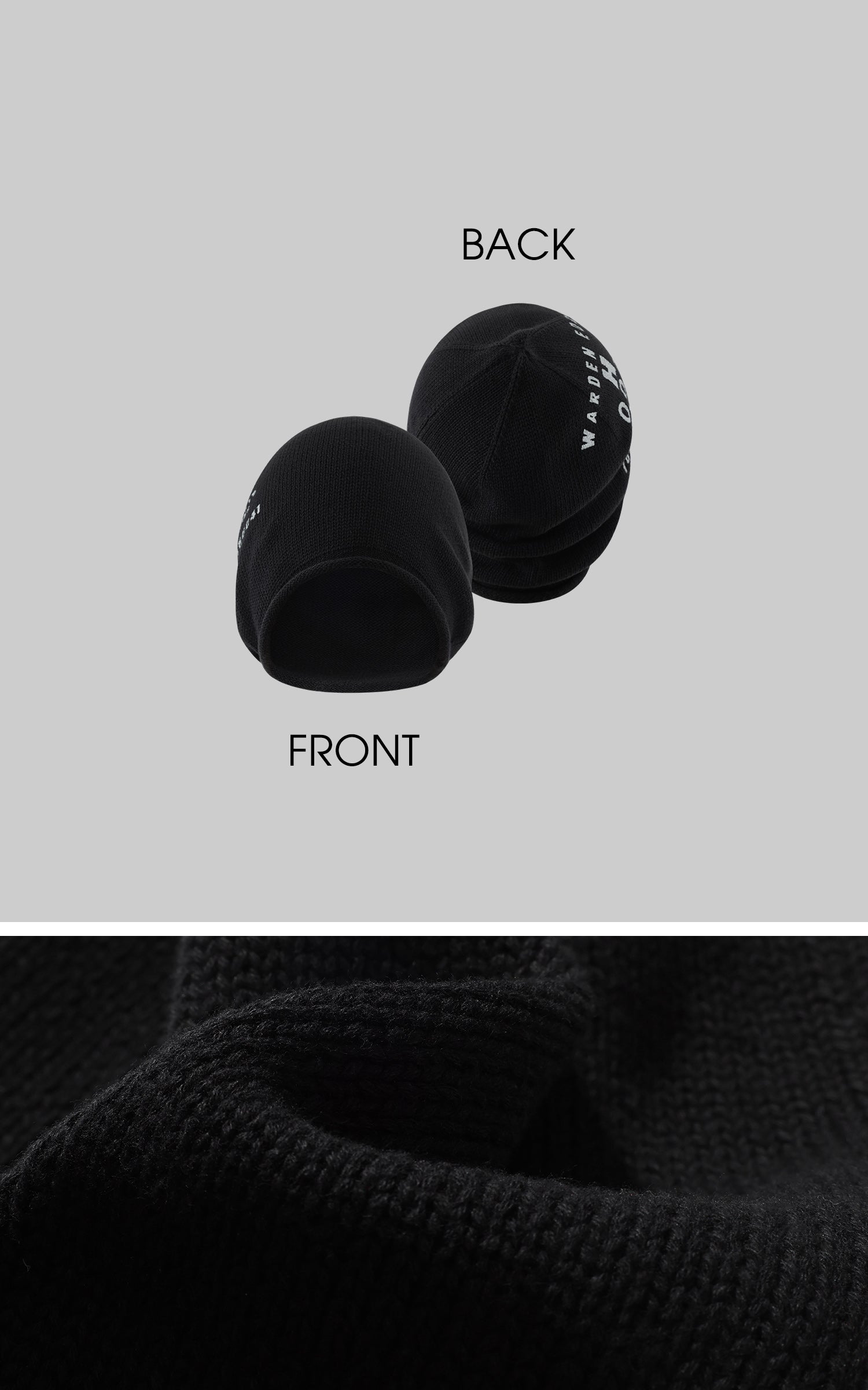 021 ニットセーター＆グラフィックビーニーセット