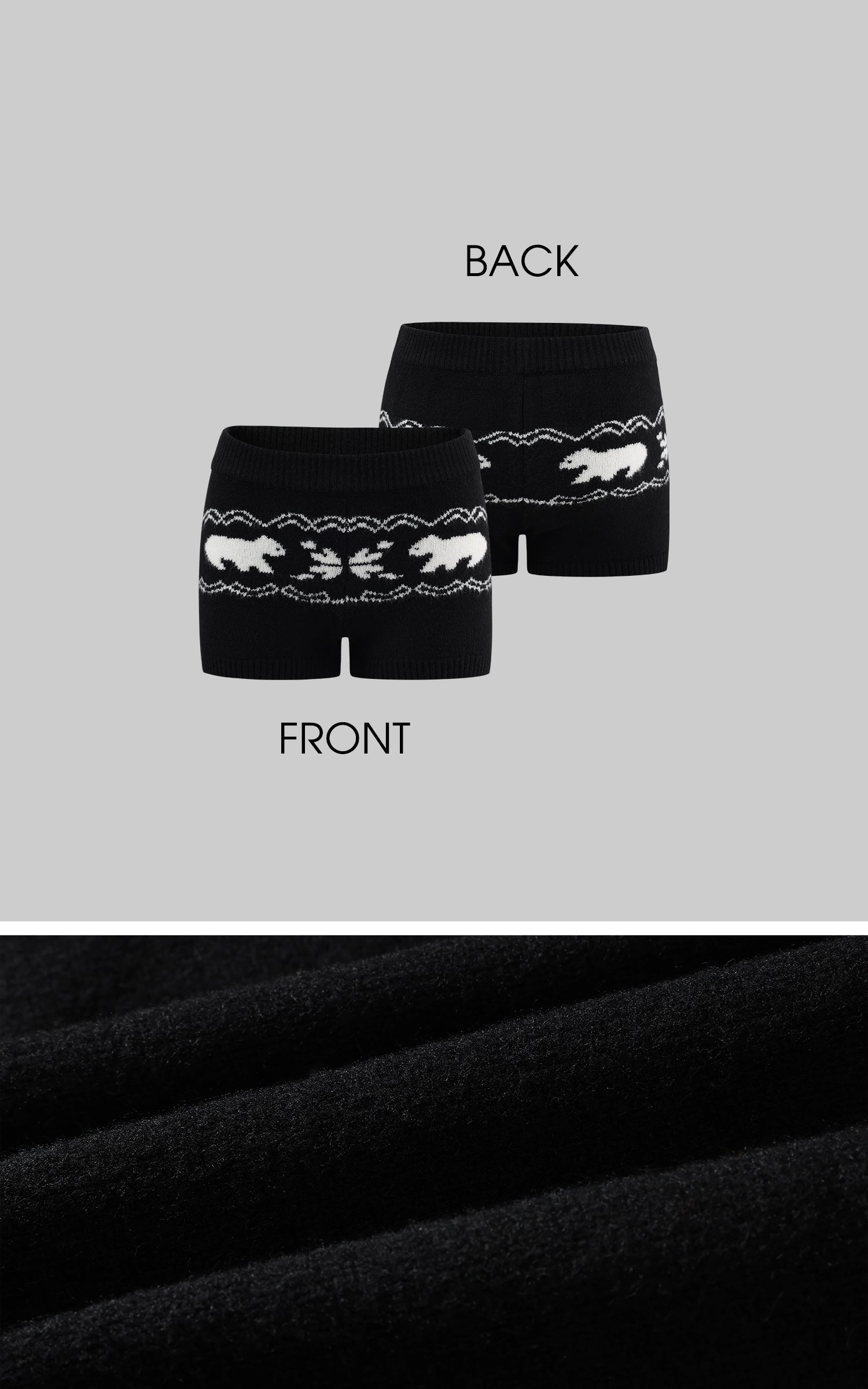 WARDEN EDGE ポーラーニットフーディ &amp; ショーツセット