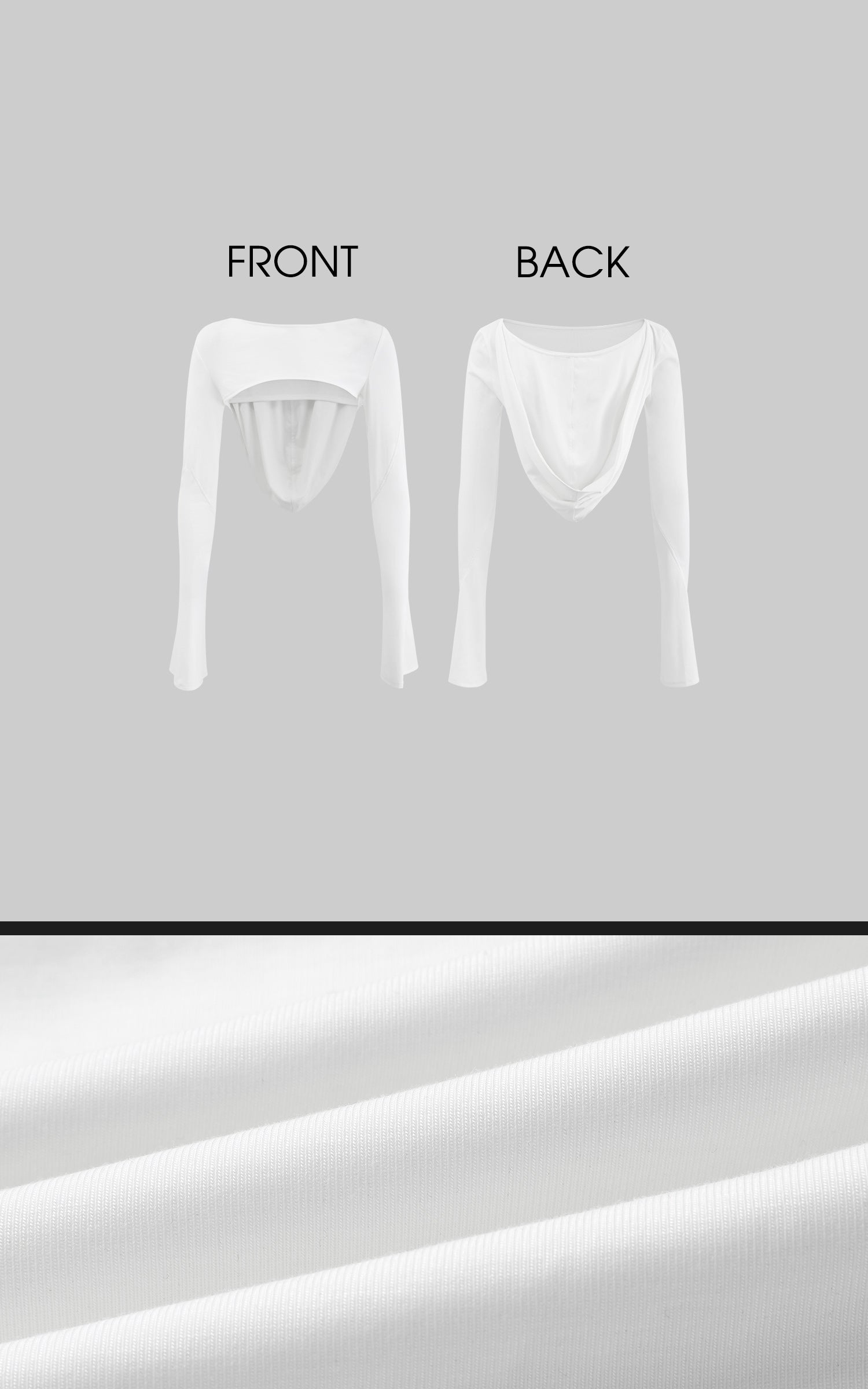 Rase le sol Tank Top + Hooded Capelet + Shorts Three-Piece Set - PINKPARKS