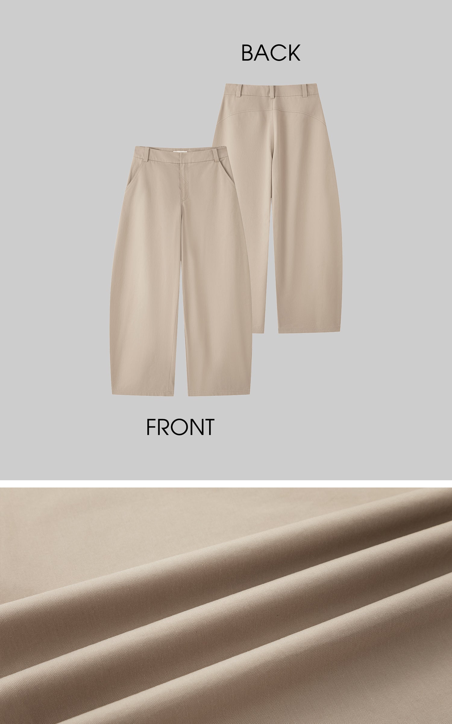 IAMXIAA Wide-Leg Tailored Pants