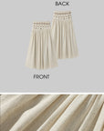 ROVENTE Embellished High Waist Maxi Skirt - PINKPARKS
