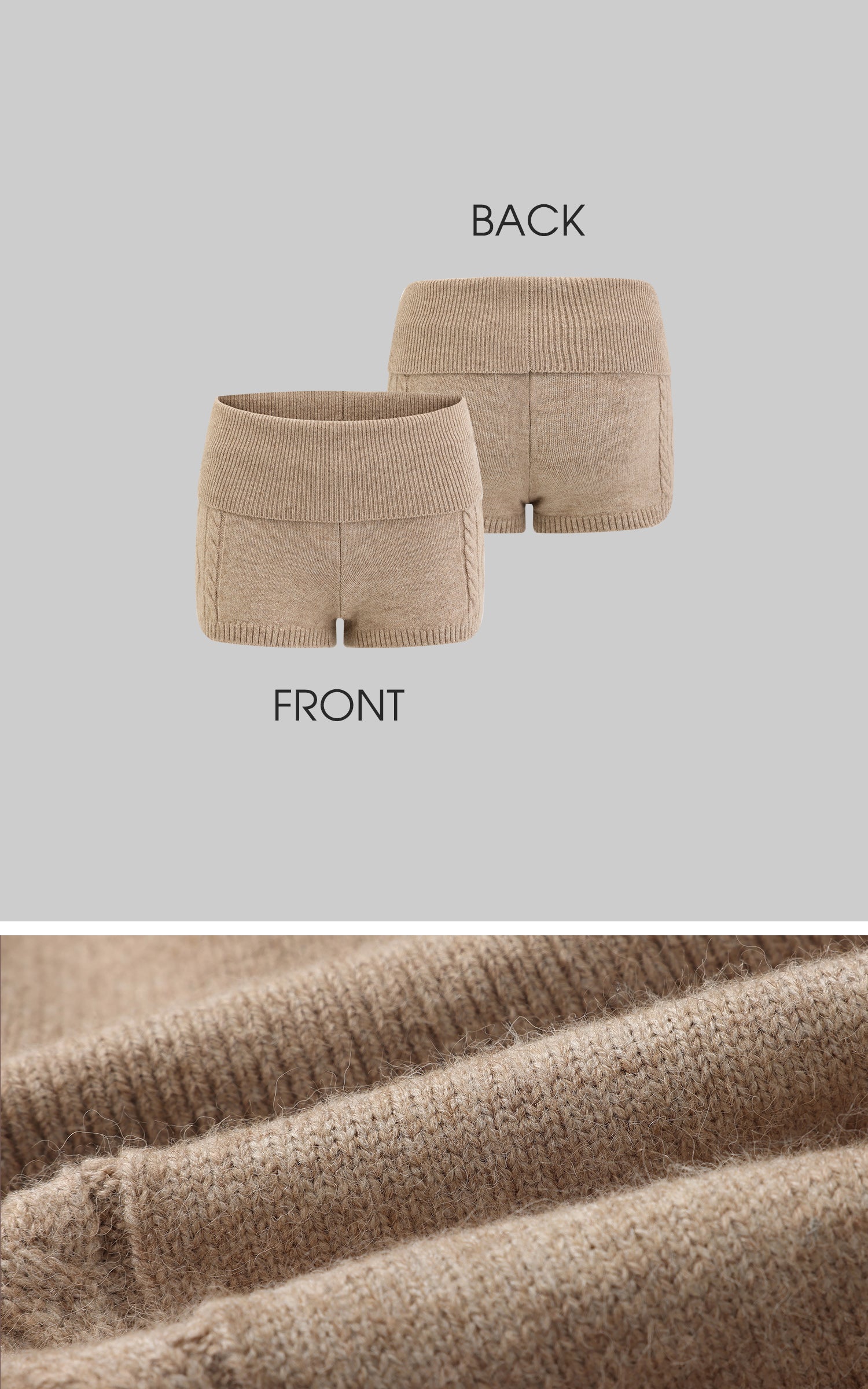 WARDEN EDGE Oversized Knitwear Set with Scar - PINKPARKS