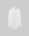 WARDEN EDGE Embroidered Collar Structured Shirt